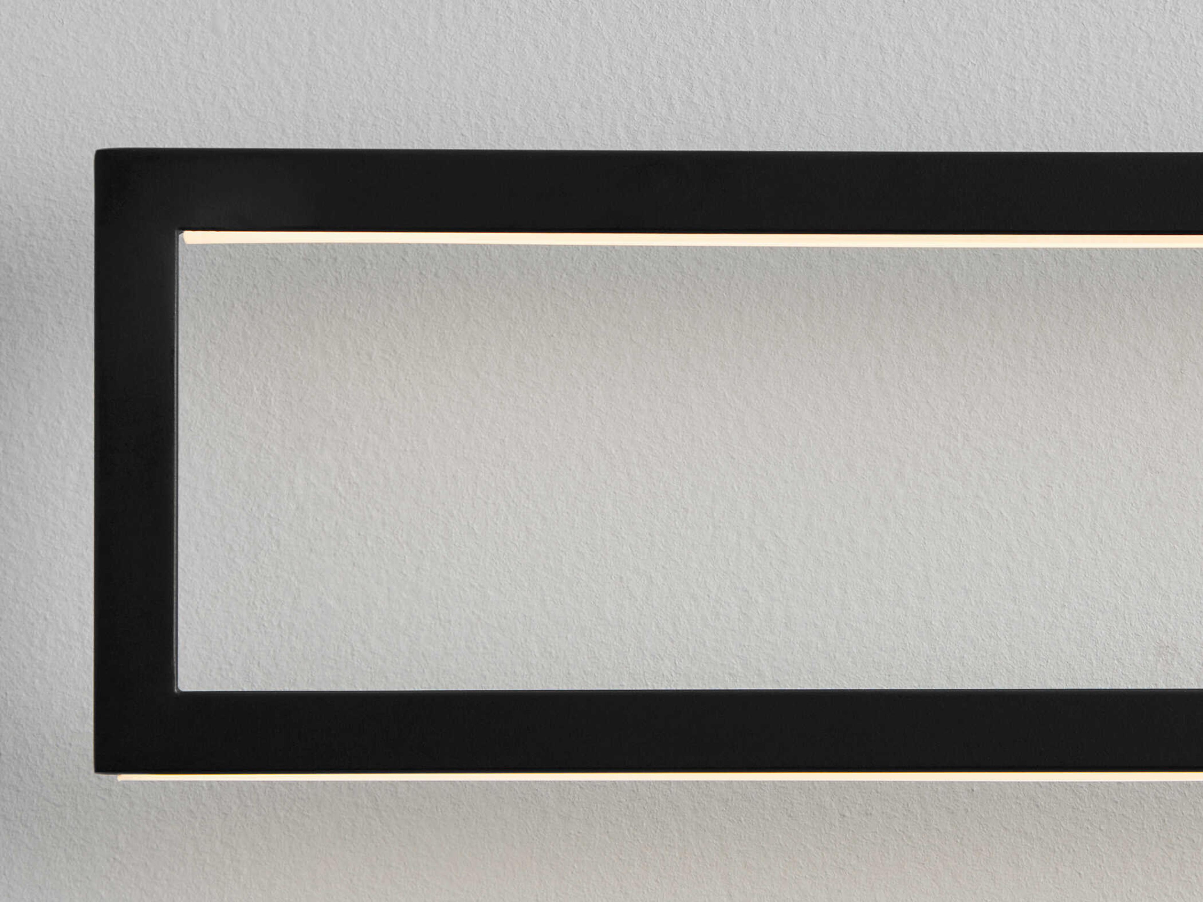 Oxygen by Quorum Xanni 1-Light Black Vanity Light