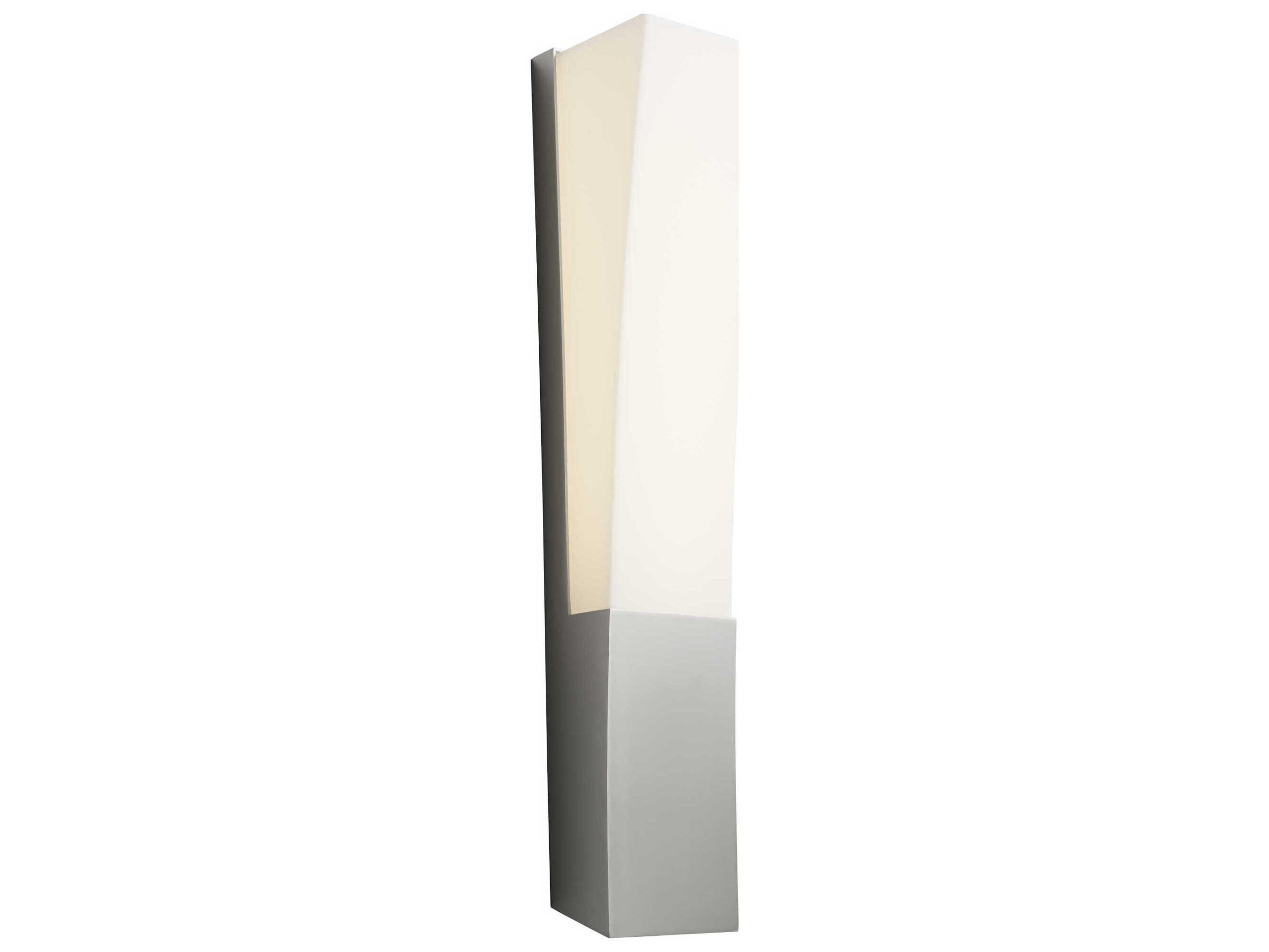 Oxygen by Quorum Crescent 1-Light Satin Nickel Wall Sconce