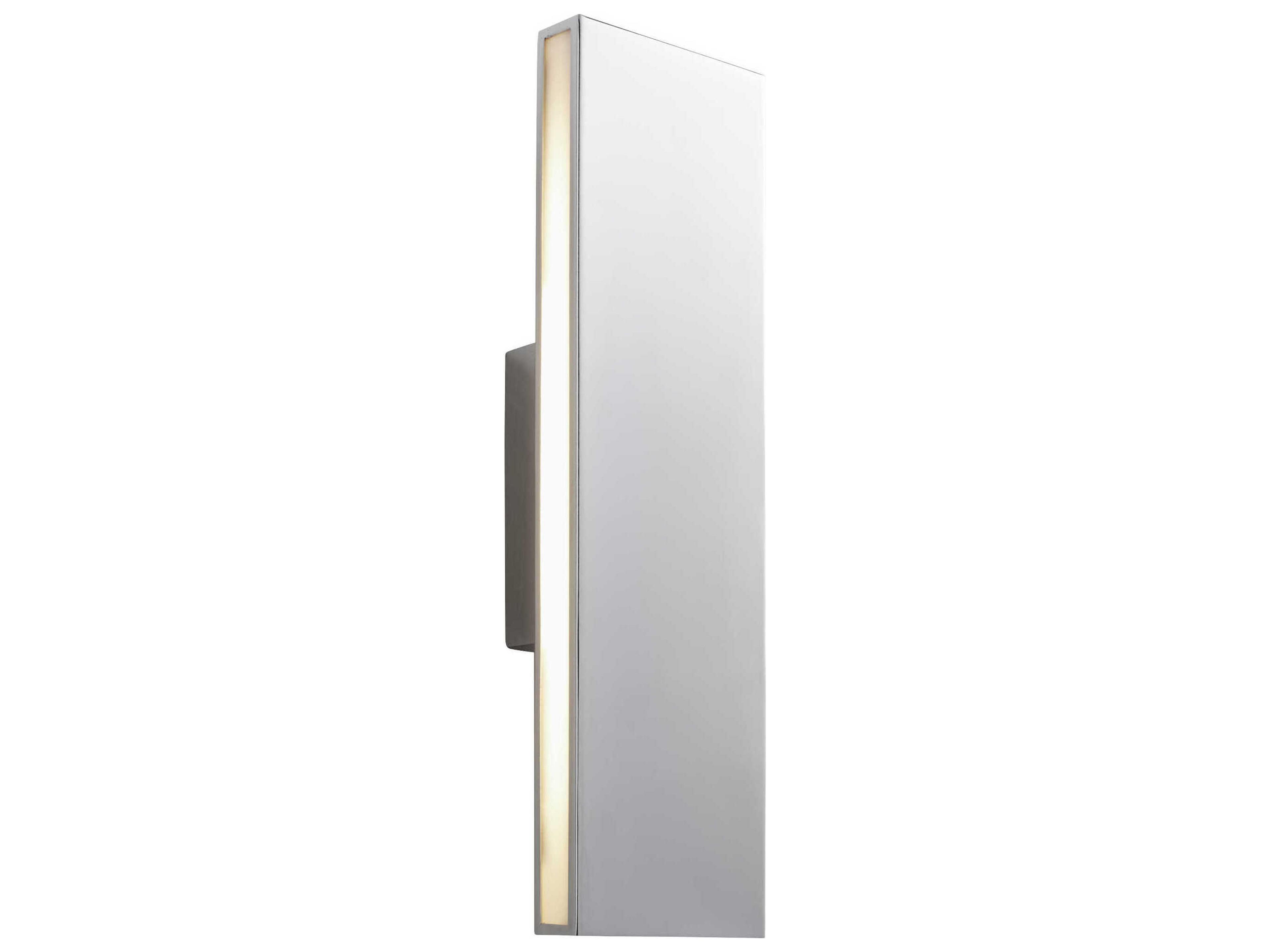 Oxygen by Quorum Profile 2-Light Polished Chrome Wall Sconce