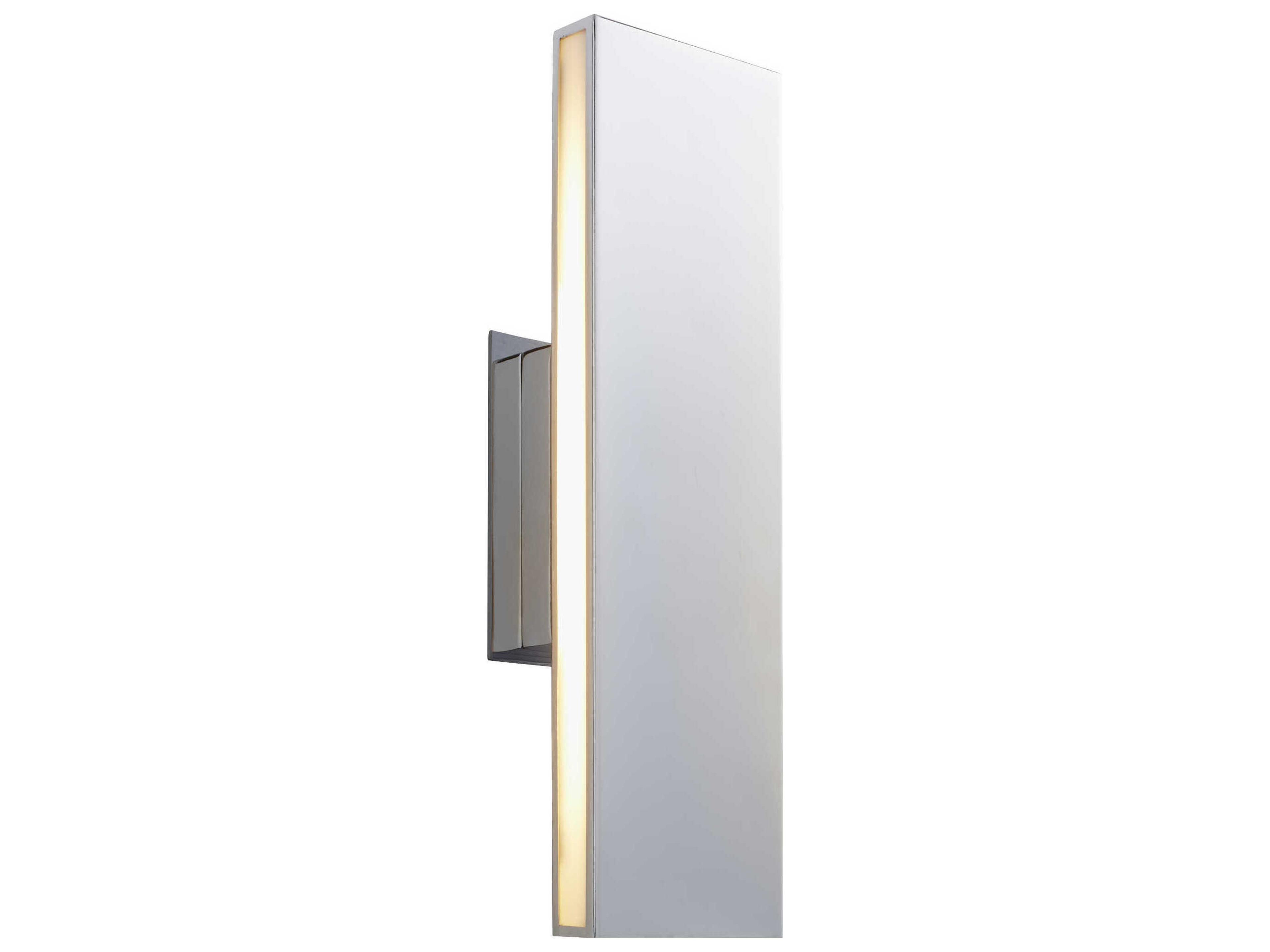 Oxygen by Quorum Profile 2-Light Polished Chrome Wall Sconce