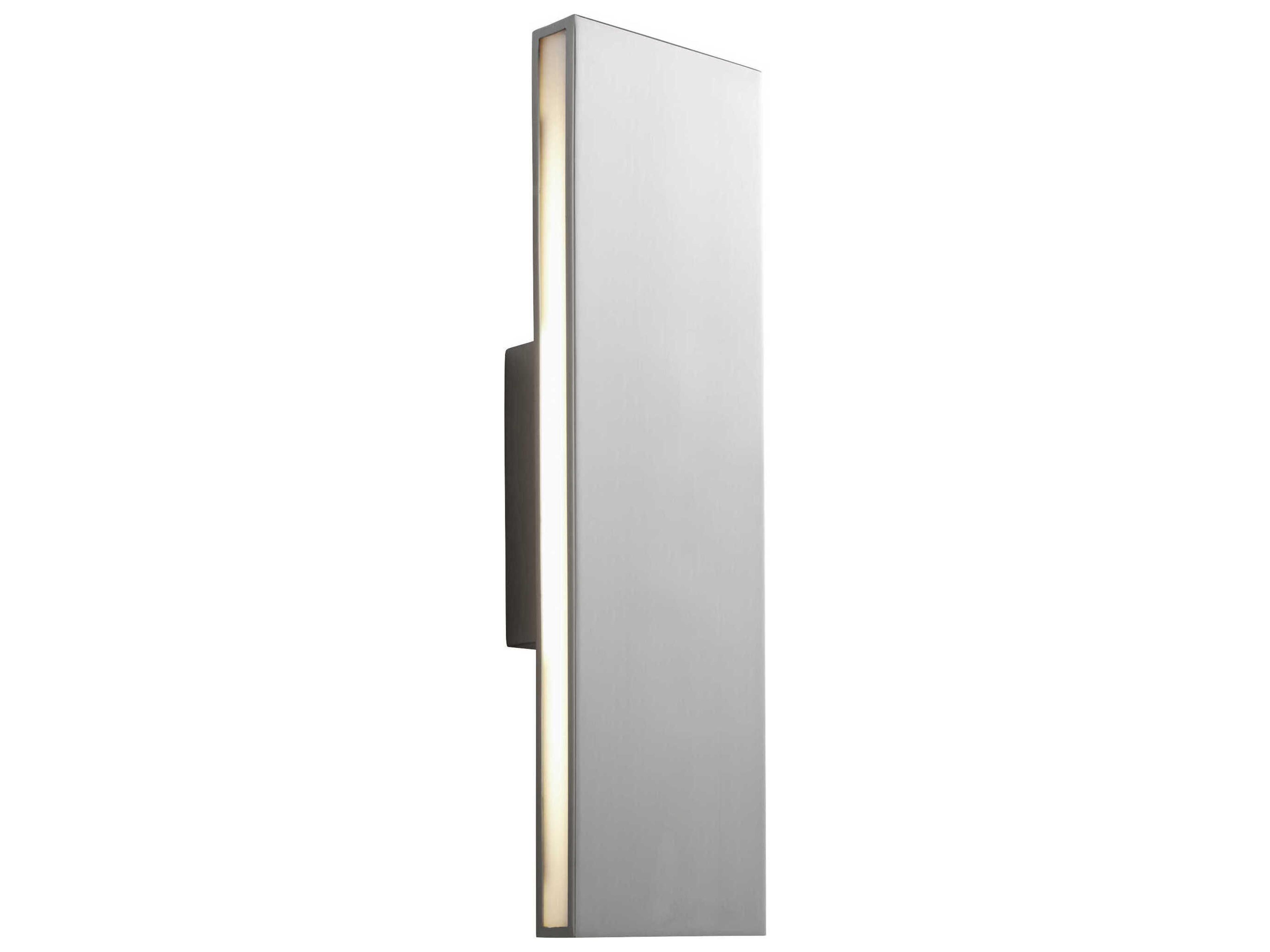 Oxygen by Quorum Profile 2-Light Satin Nickel Wall Sconce