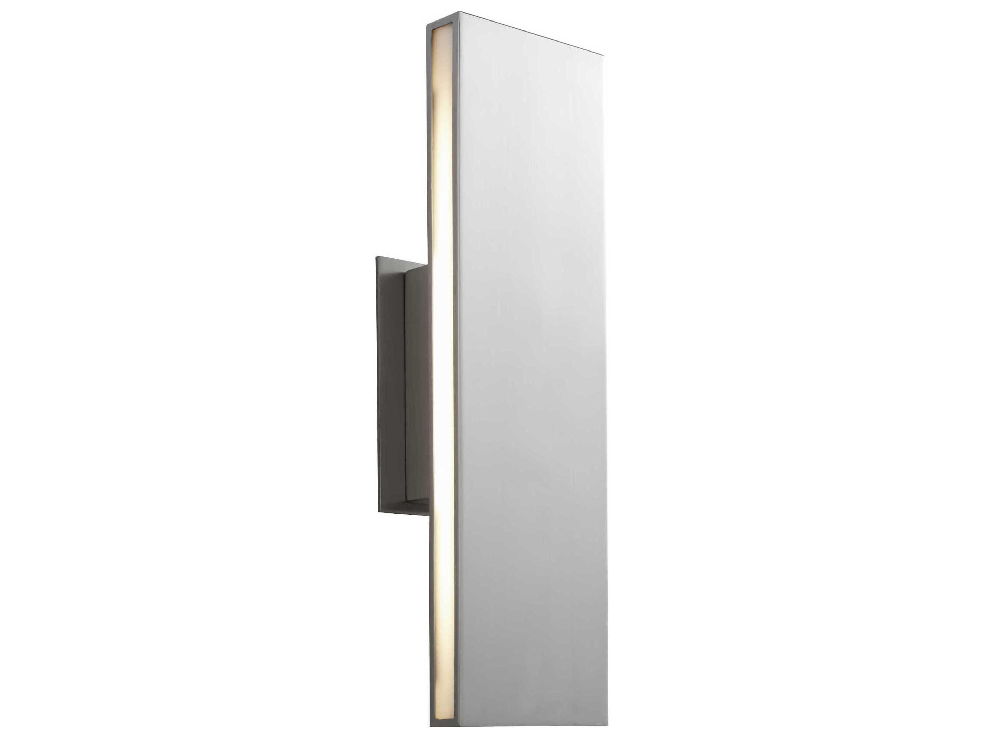 Oxygen by Quorum Profile 2-Light Satin Nickel Wall Sconce