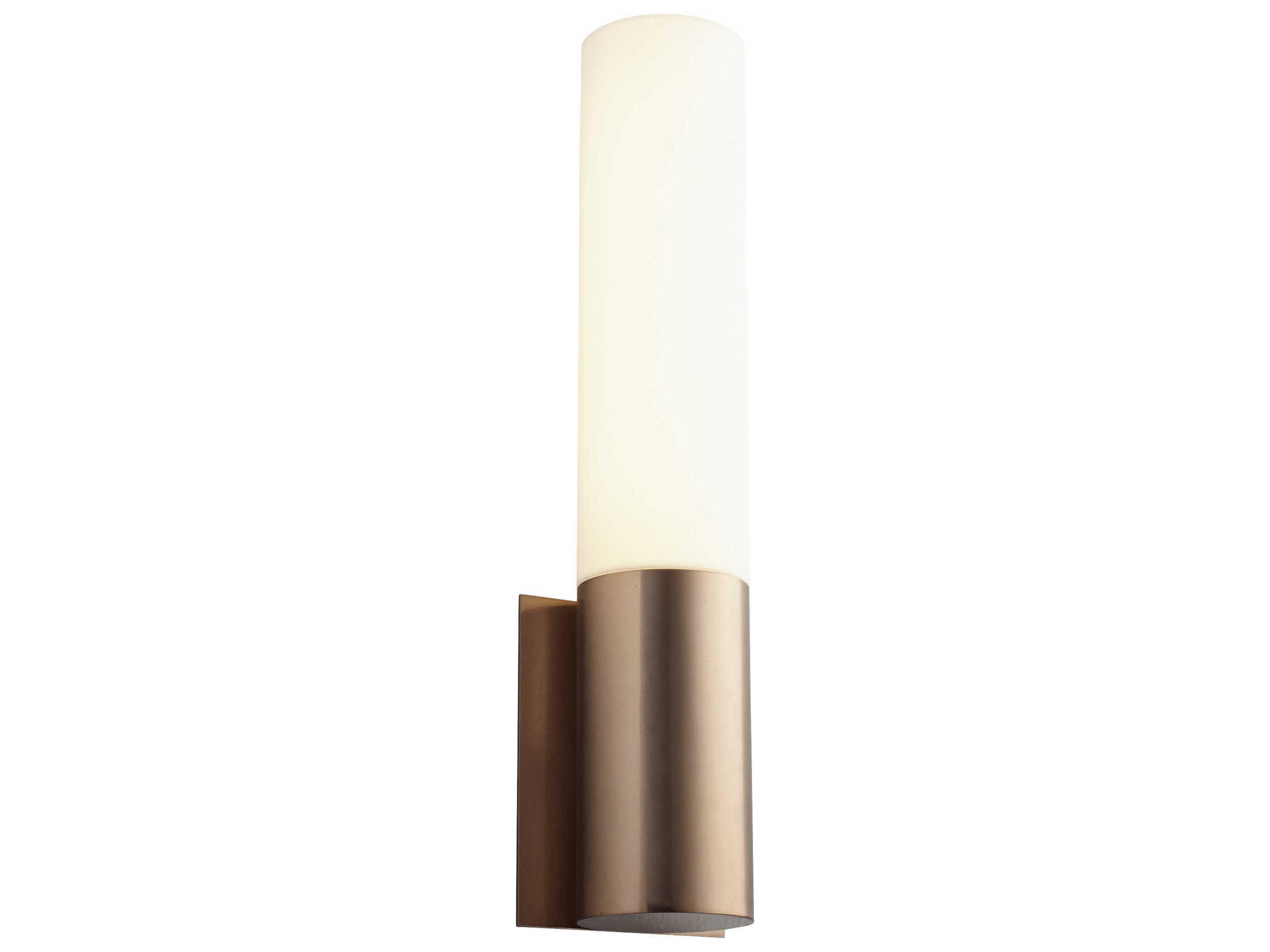 Oxygen by Quorum Magnum 1-Light Satin Copper Wall Sconce