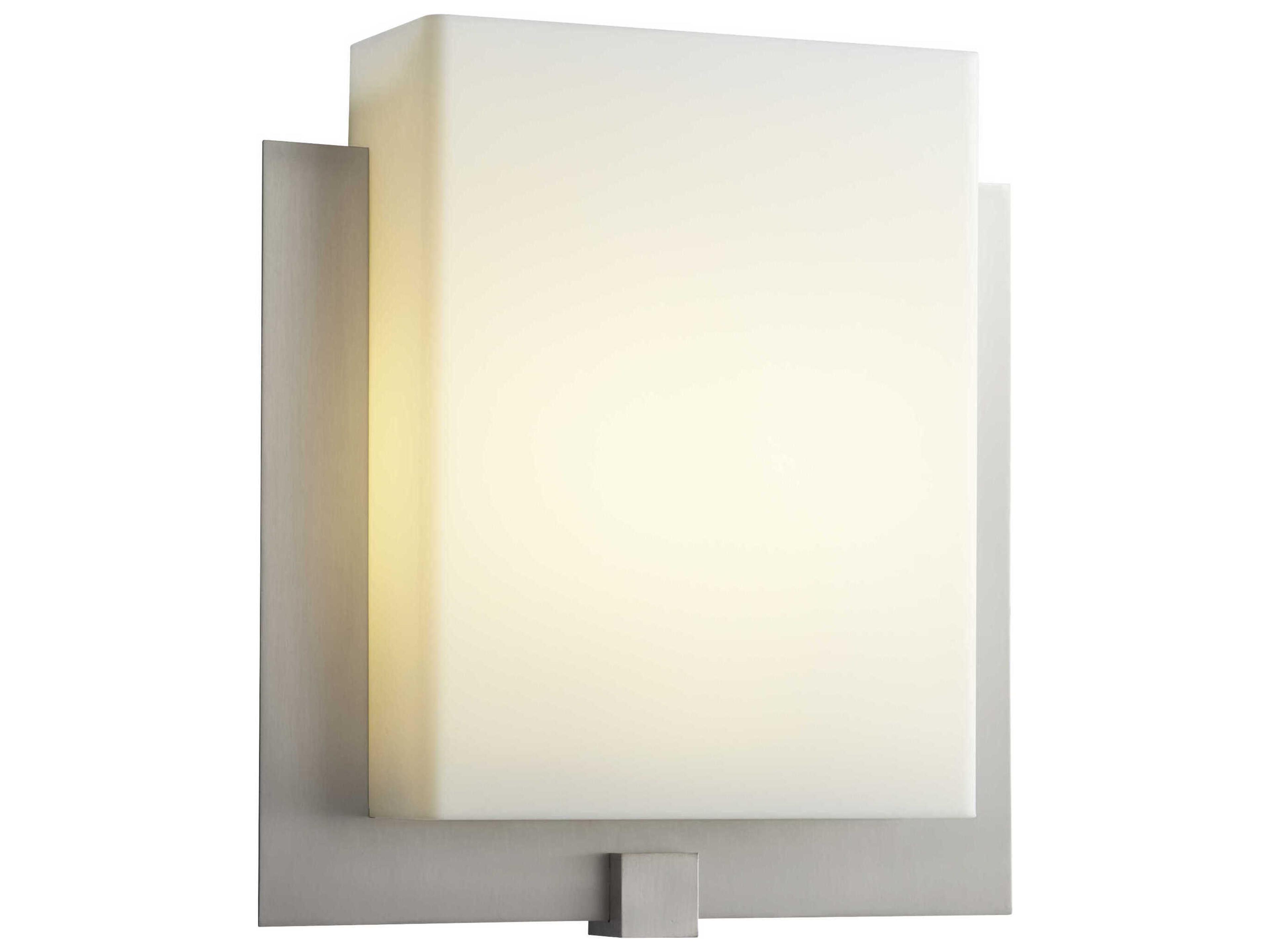 Oxygen by Quorum Pathways 1-Light Satin Nickel Wall Sconce