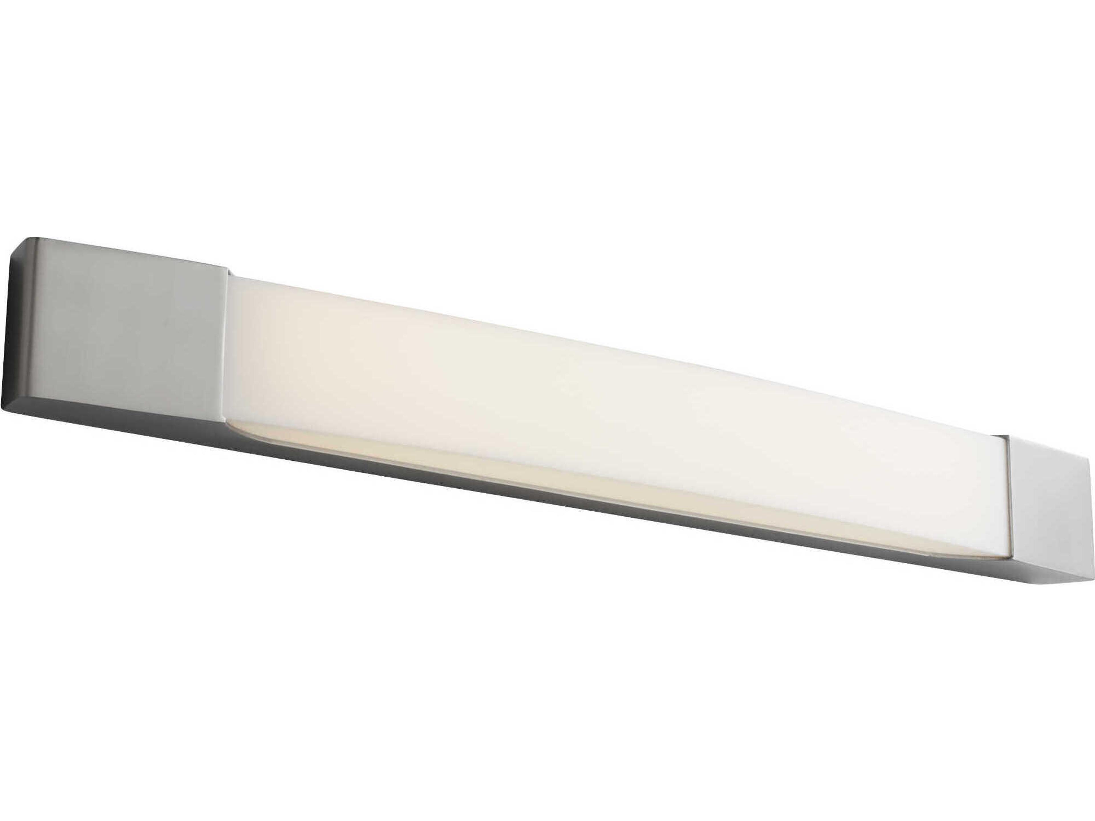 Oxygen by Quorum Apollo 2-Light Satin Nickel Vanity Light