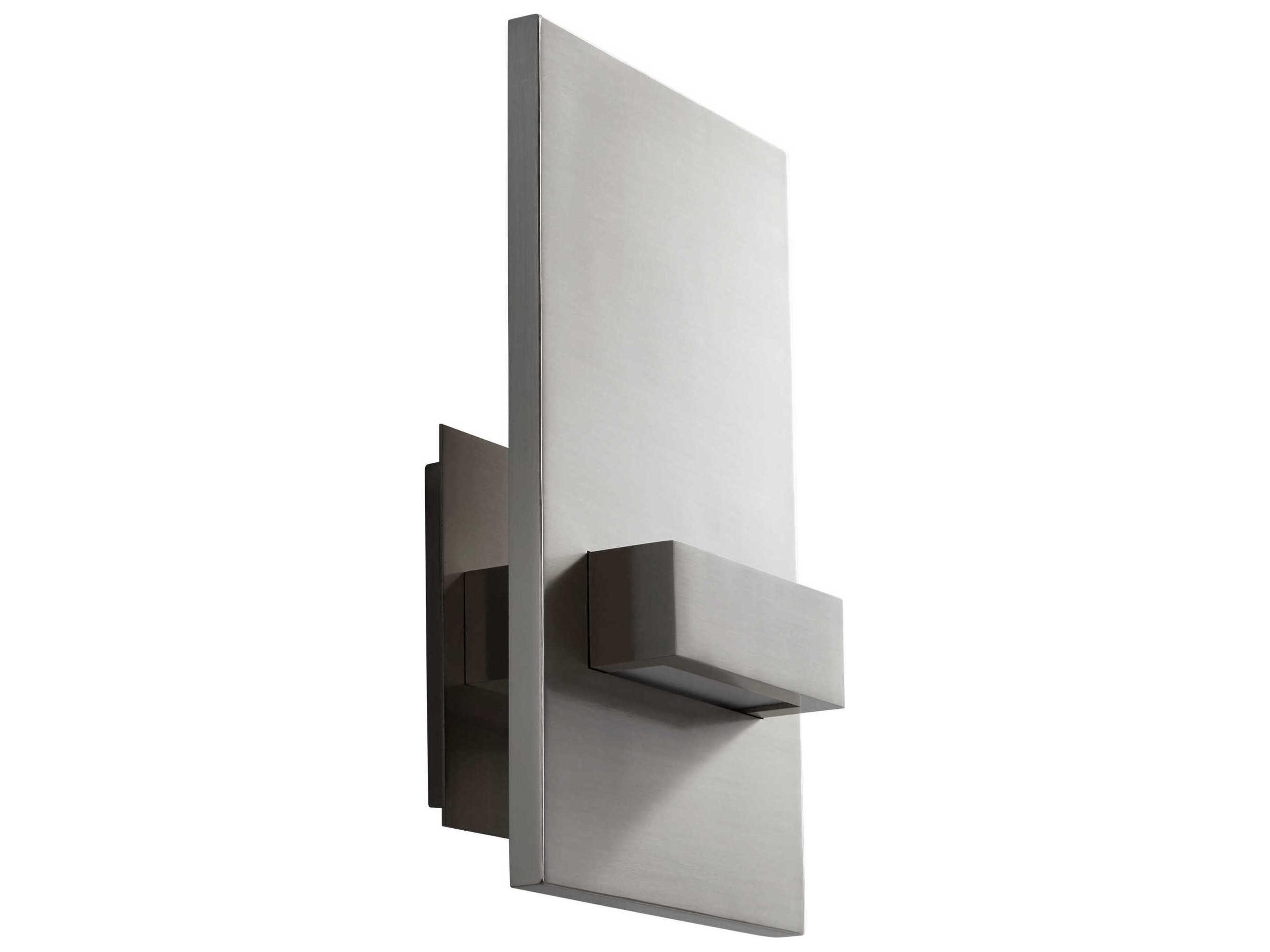 Vela 2-Light Satin Nickel Wall Sconce