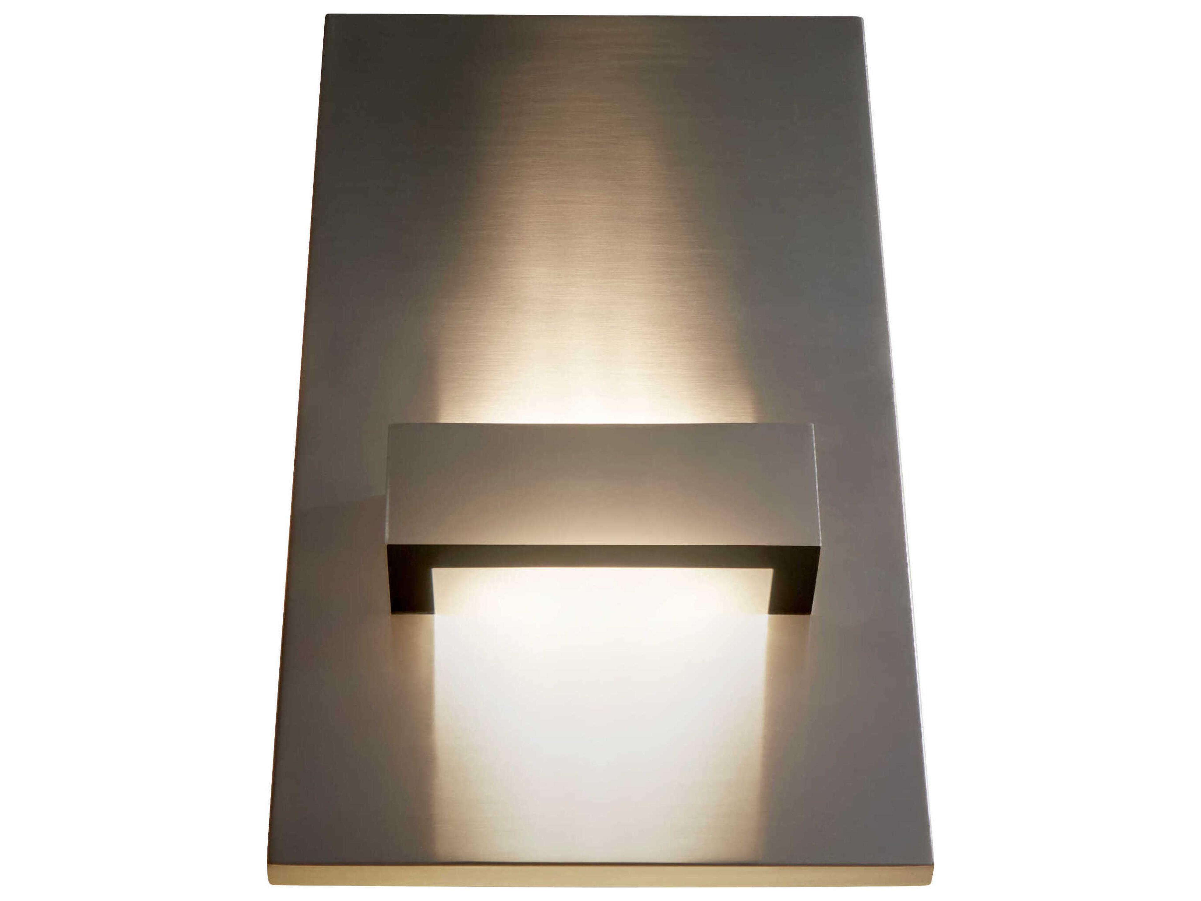 Oxygen by Quorum Vela 2-Light Satin Nickel Wall Sconce