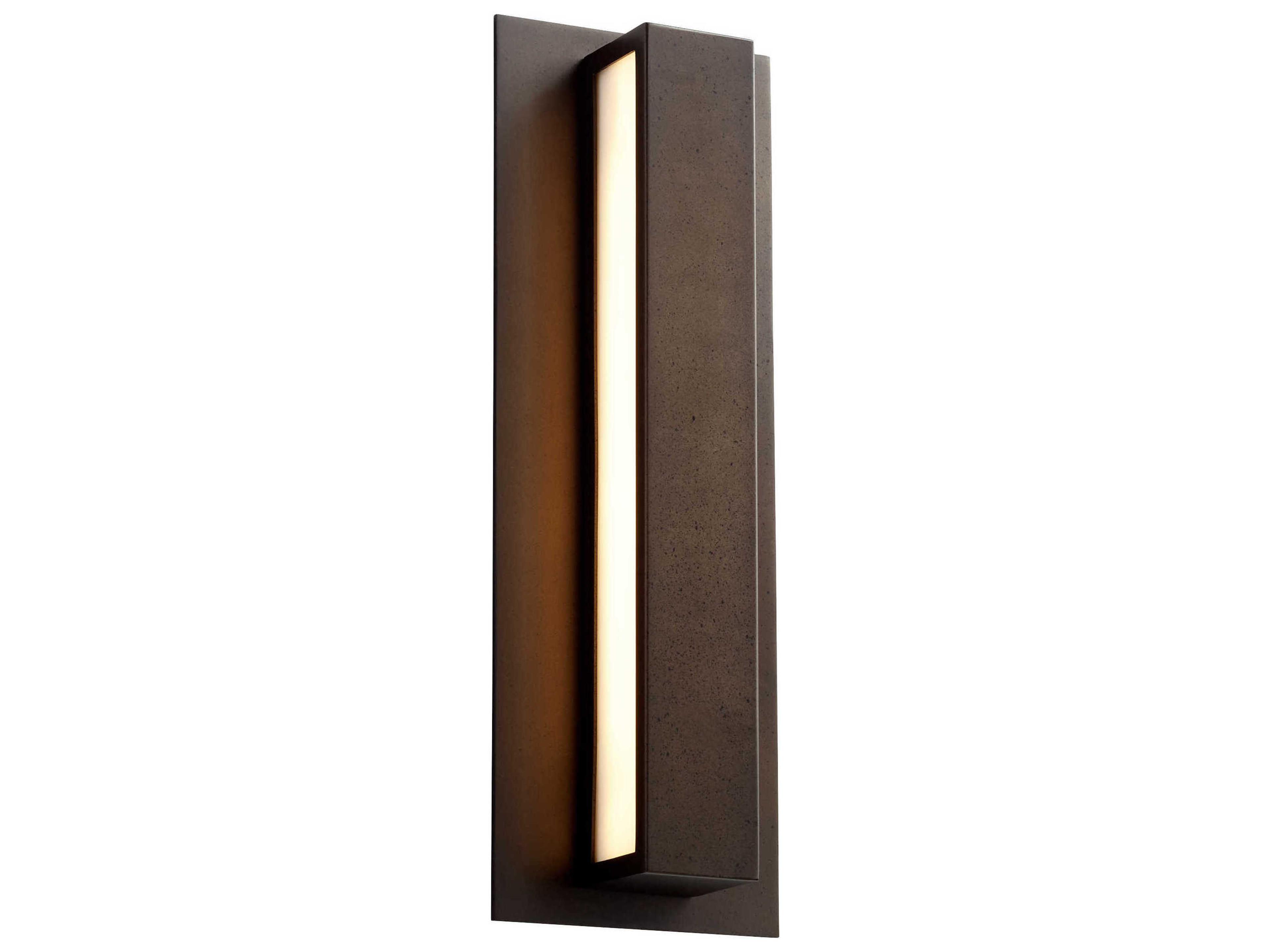 Oxygen by Quorum Alcor 1-Light Oiled Bronze Vanity Light