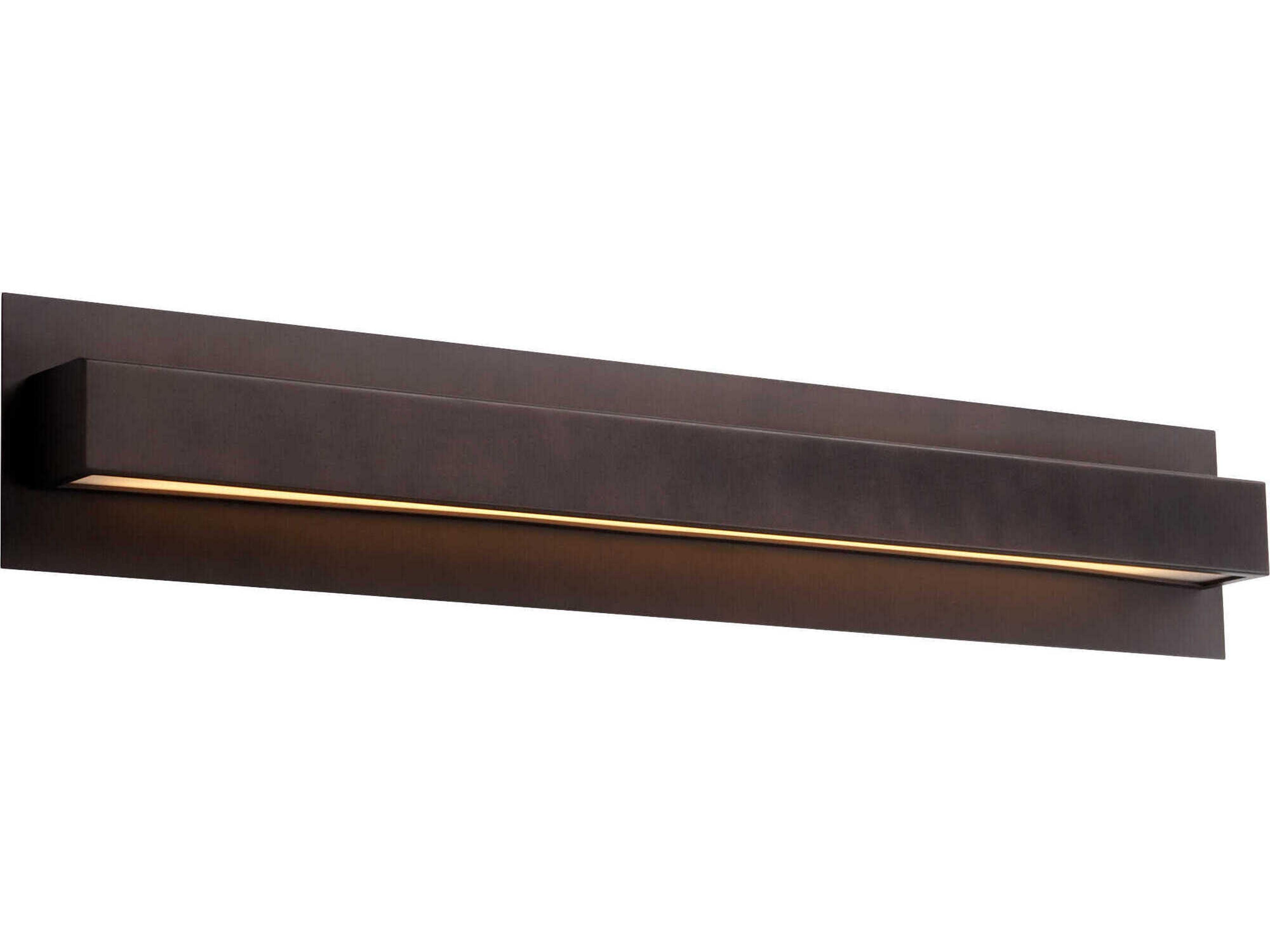 Oxygen by Quorum Alcor 1-Light Oiled Bronze Vanity Light