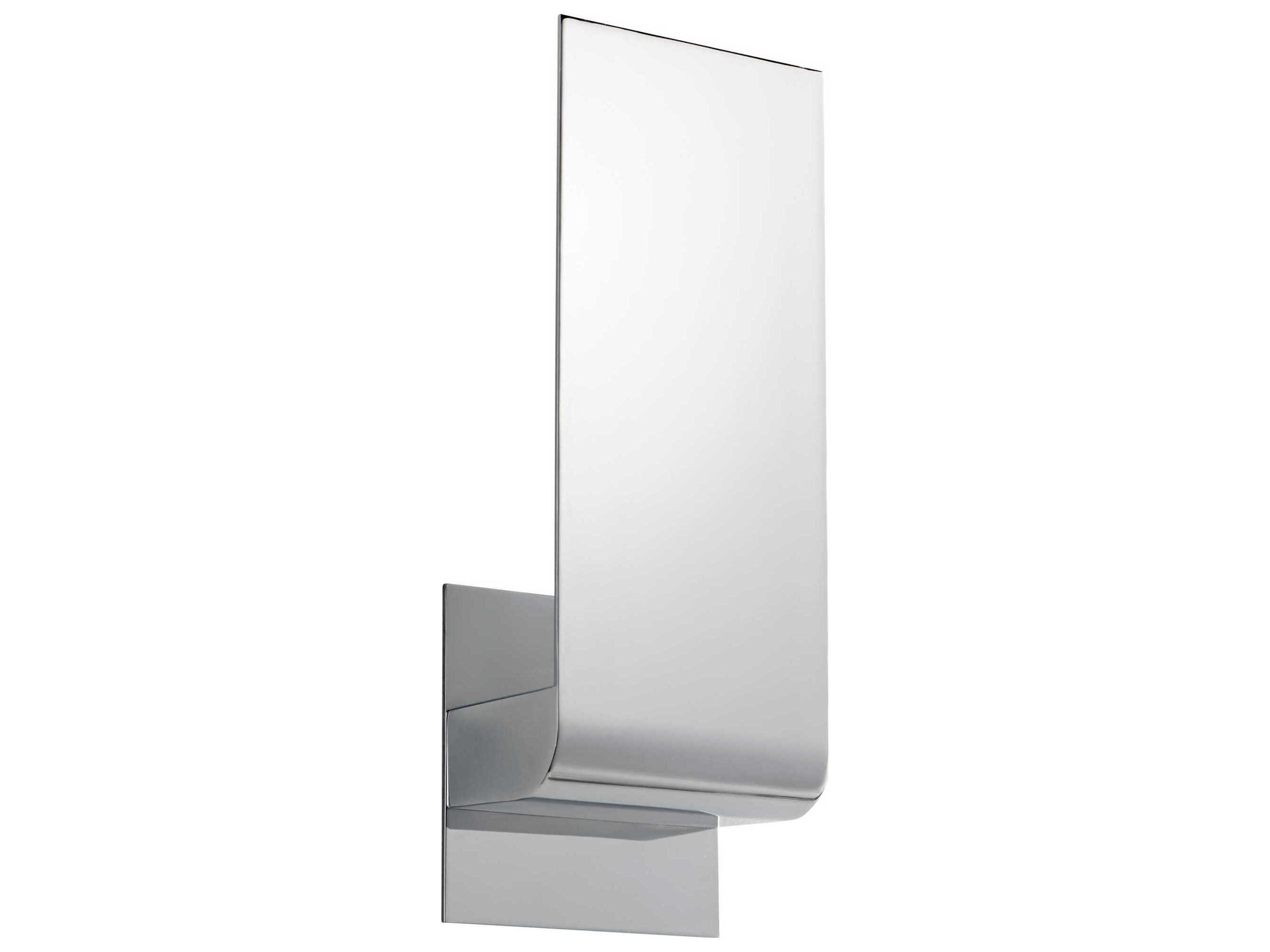 Oxygen by Quorum Halo 1-Light Polished Chrome Wall Sconce