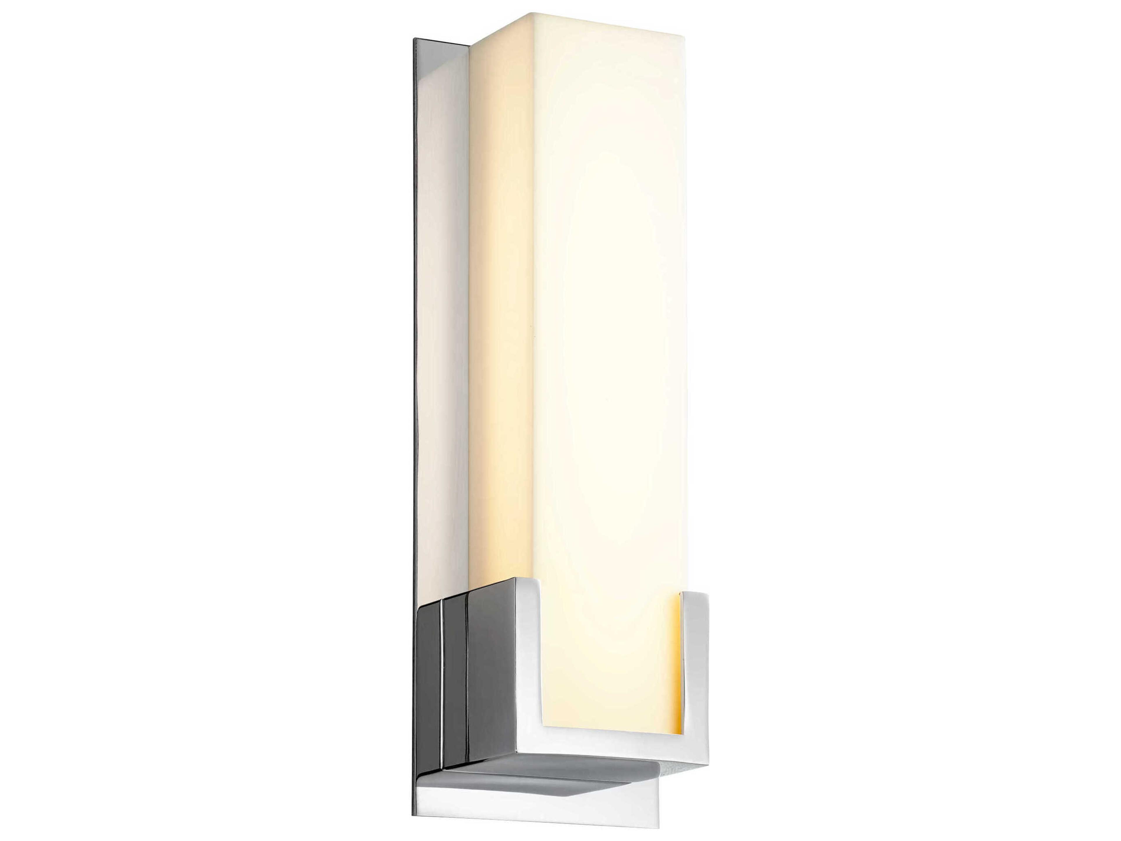 Oxygen by Quorum Orion 1-Light Polished Chrome Wall Sconce
