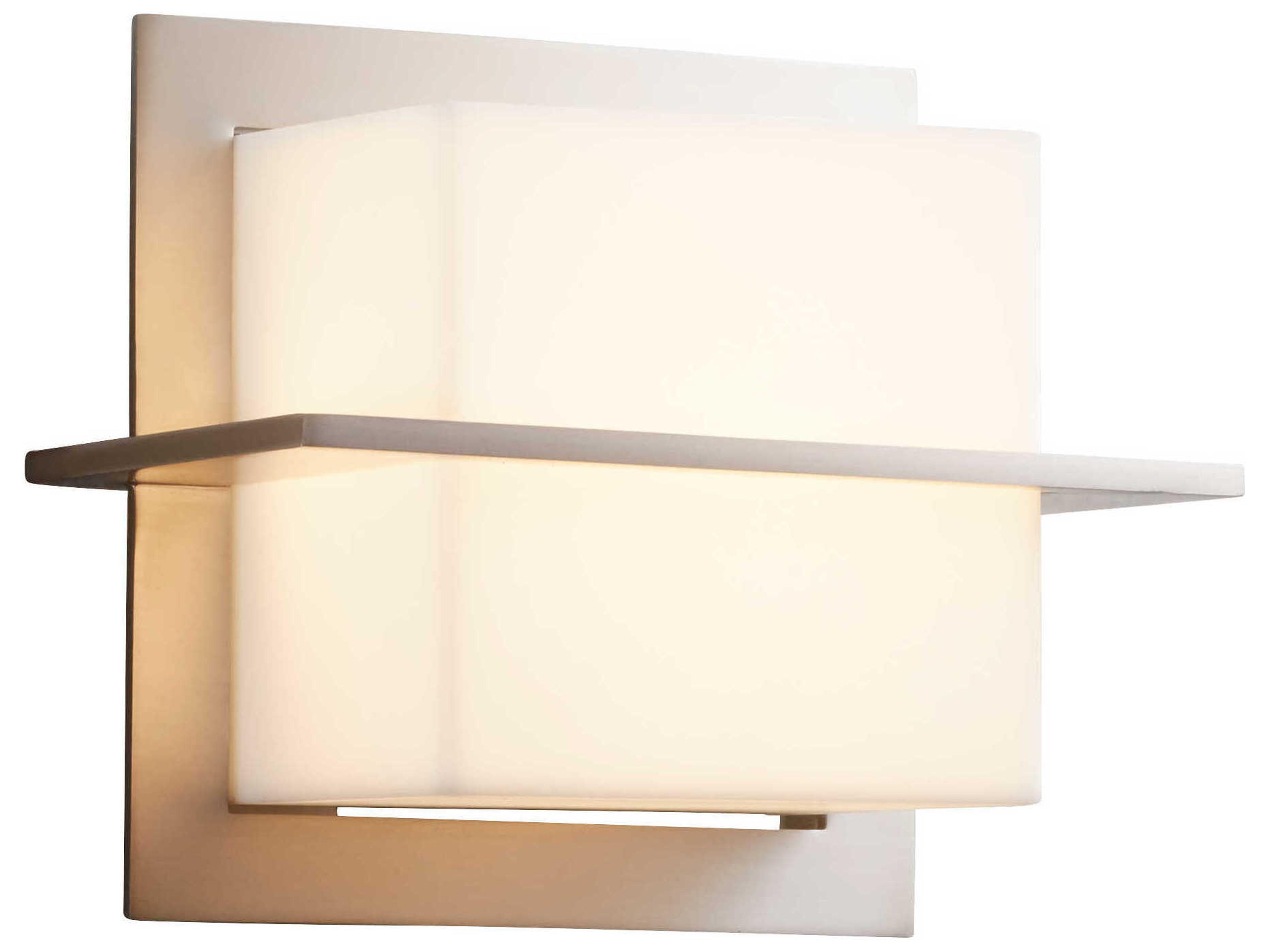 Oxygen by Quorum Metrix 1-Light Satin Nickel Wall Sconce