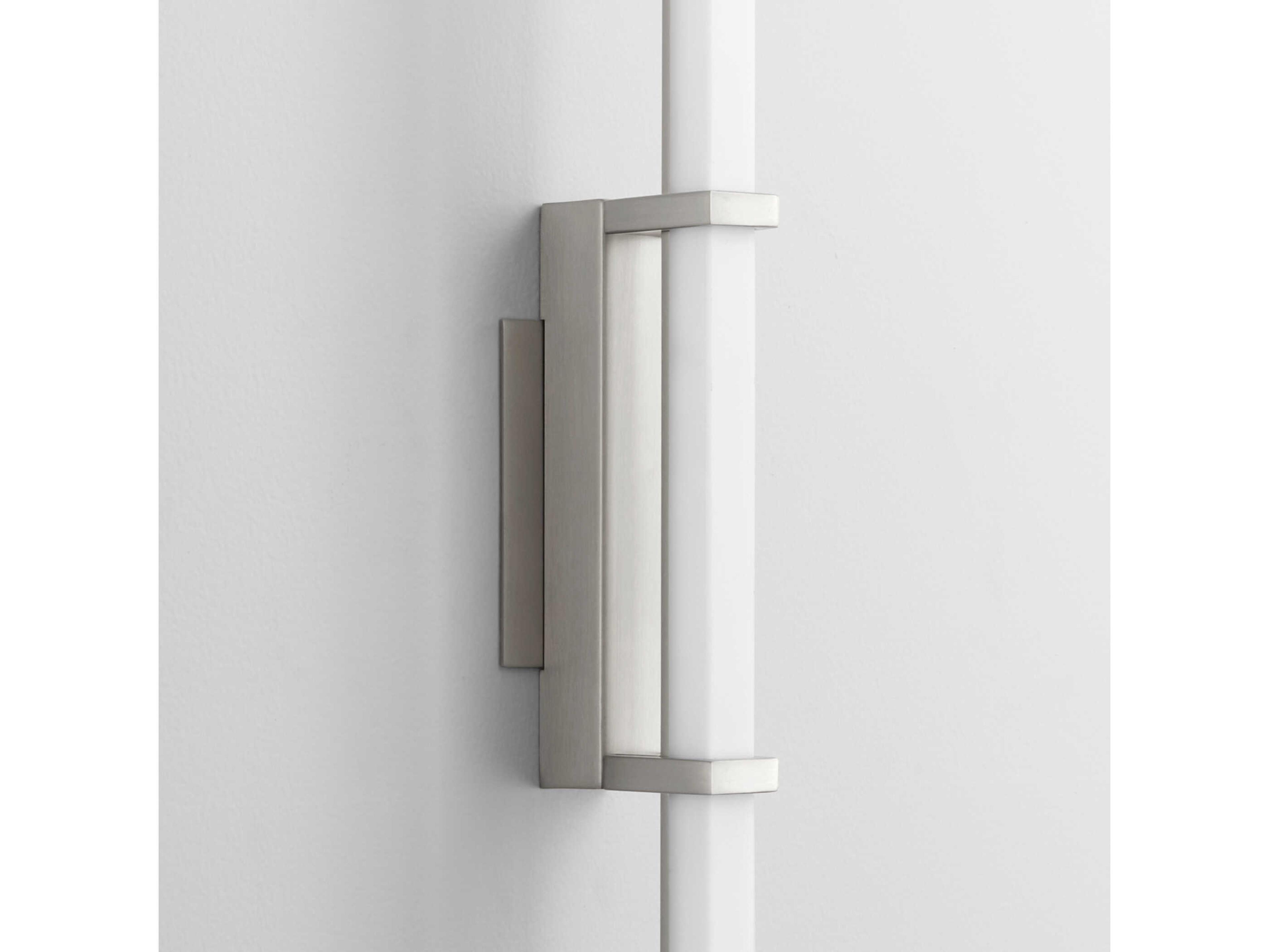 Oxygen by Quorum Wand 1-Light Satin Nickel Wall Sconce