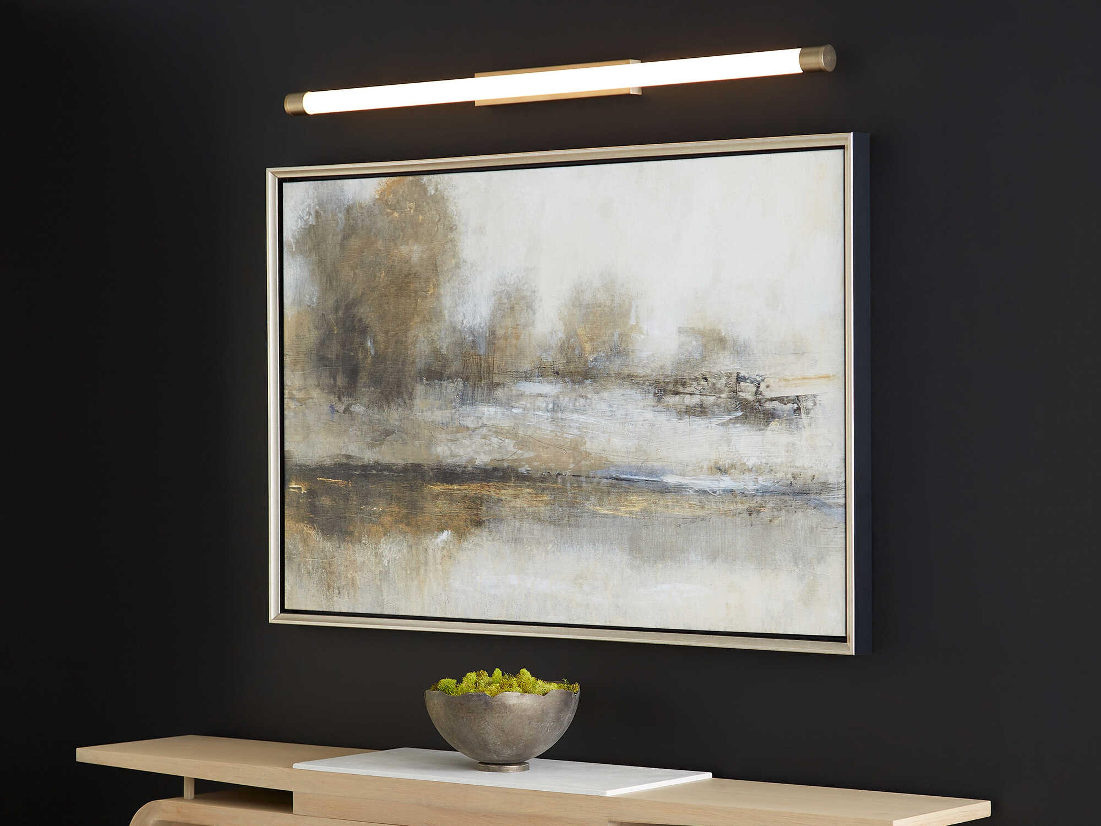 Oxygen by Quorum Zenith-II 2-Light Aged Brass Vanity Light