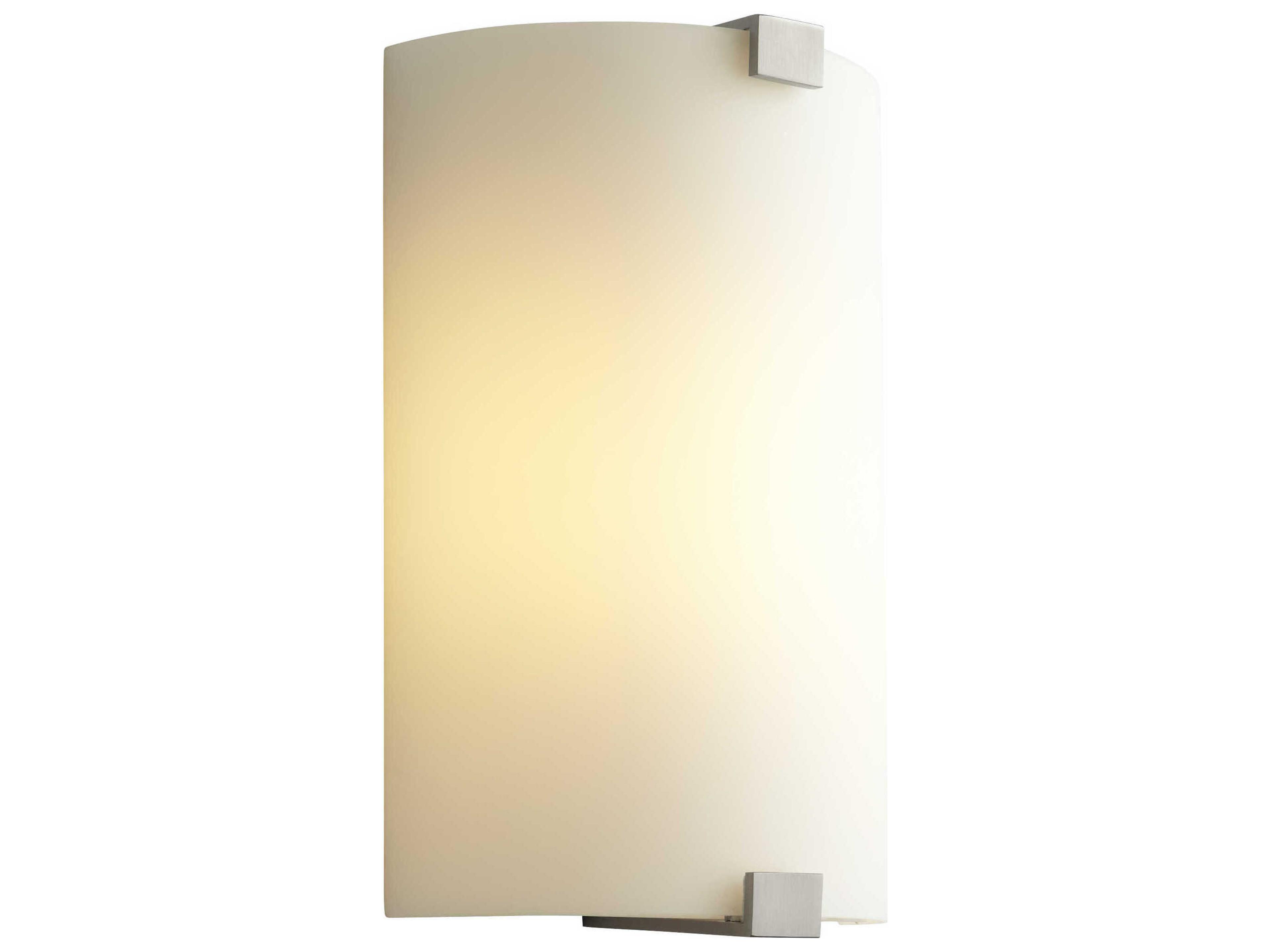Oxygen by Quorum Siren 1-Light Satin Nickel Wall Sconce