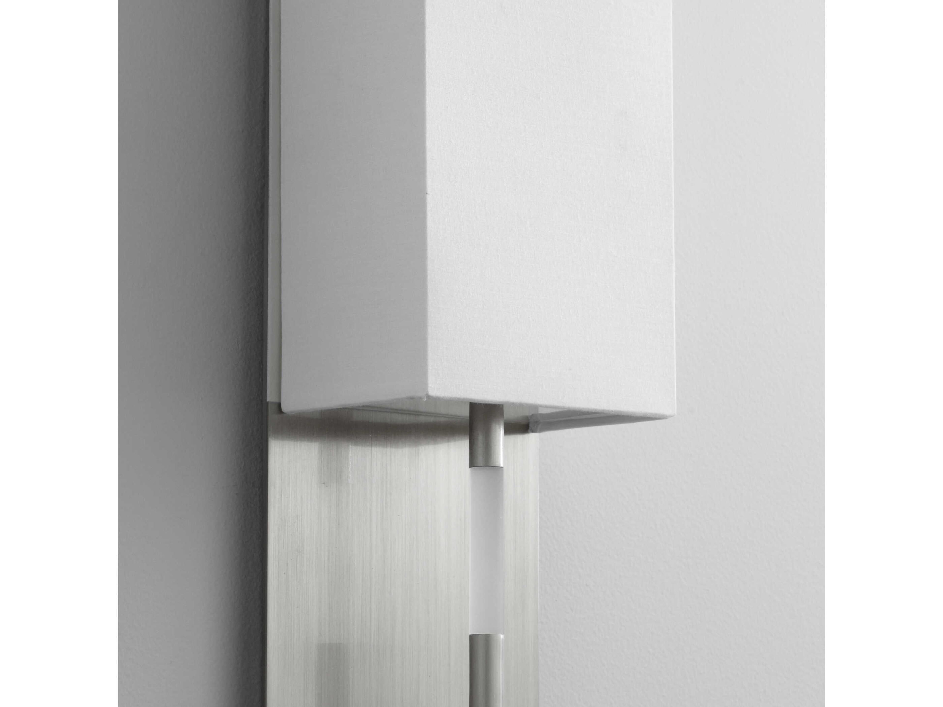 Oxygen by Quorum Epoch 1-Light Satin Nickel Wall Sconce