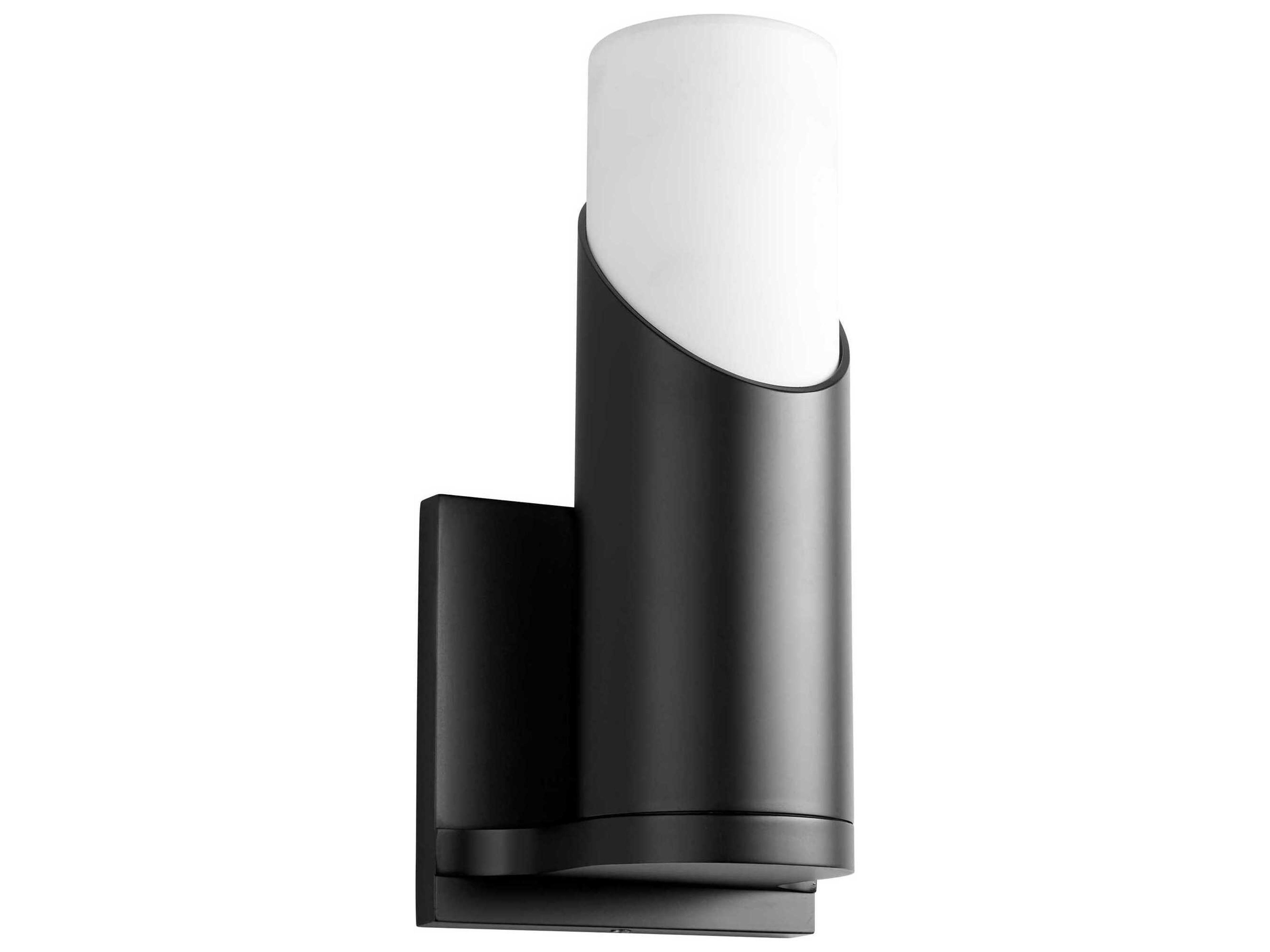 Ellipse 1-Light Black Wall Sconce