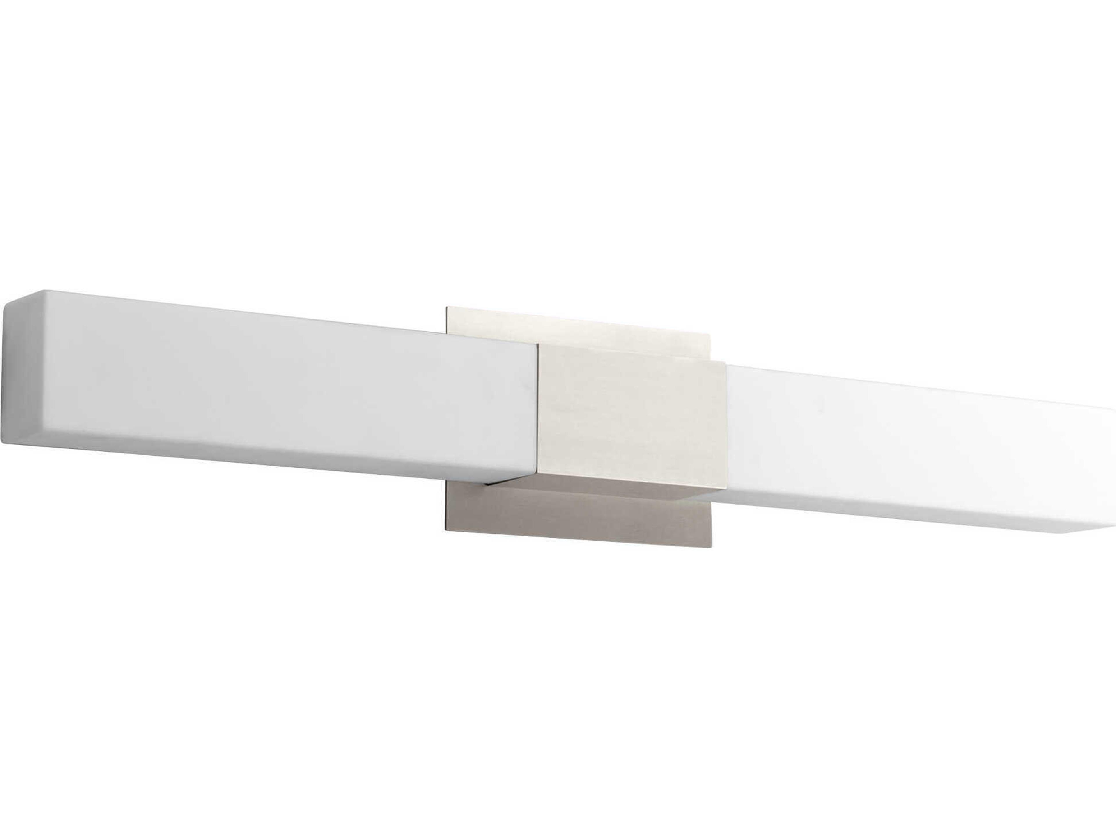 Vega 2-Light Satin Nickel Vanity Light
