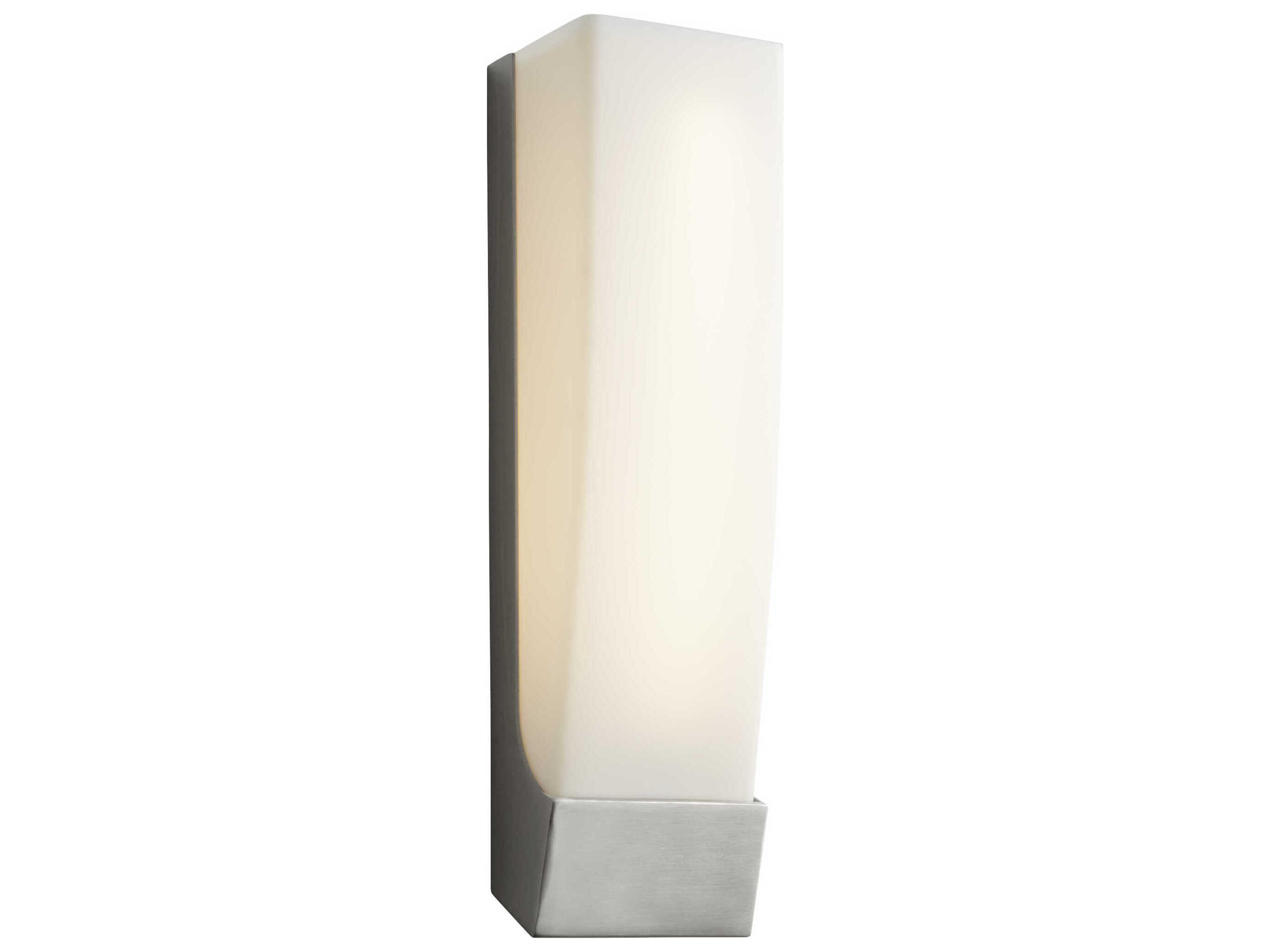 Oxygen by Quorum Apollo 1-Light Satin Nickel Wall Sconce