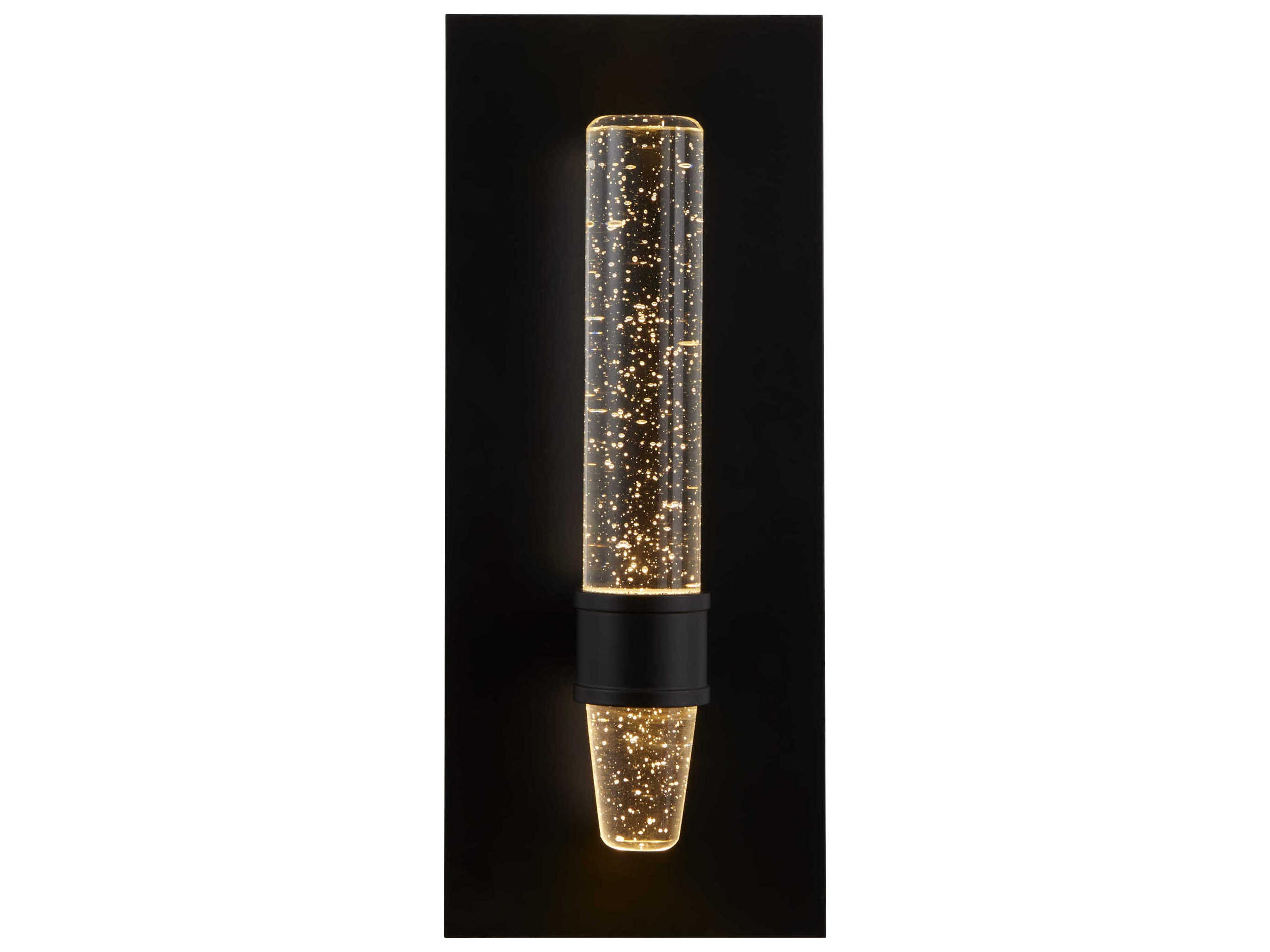 Oxygen by Quorum Ethos 1-Light Black Wall Sconce