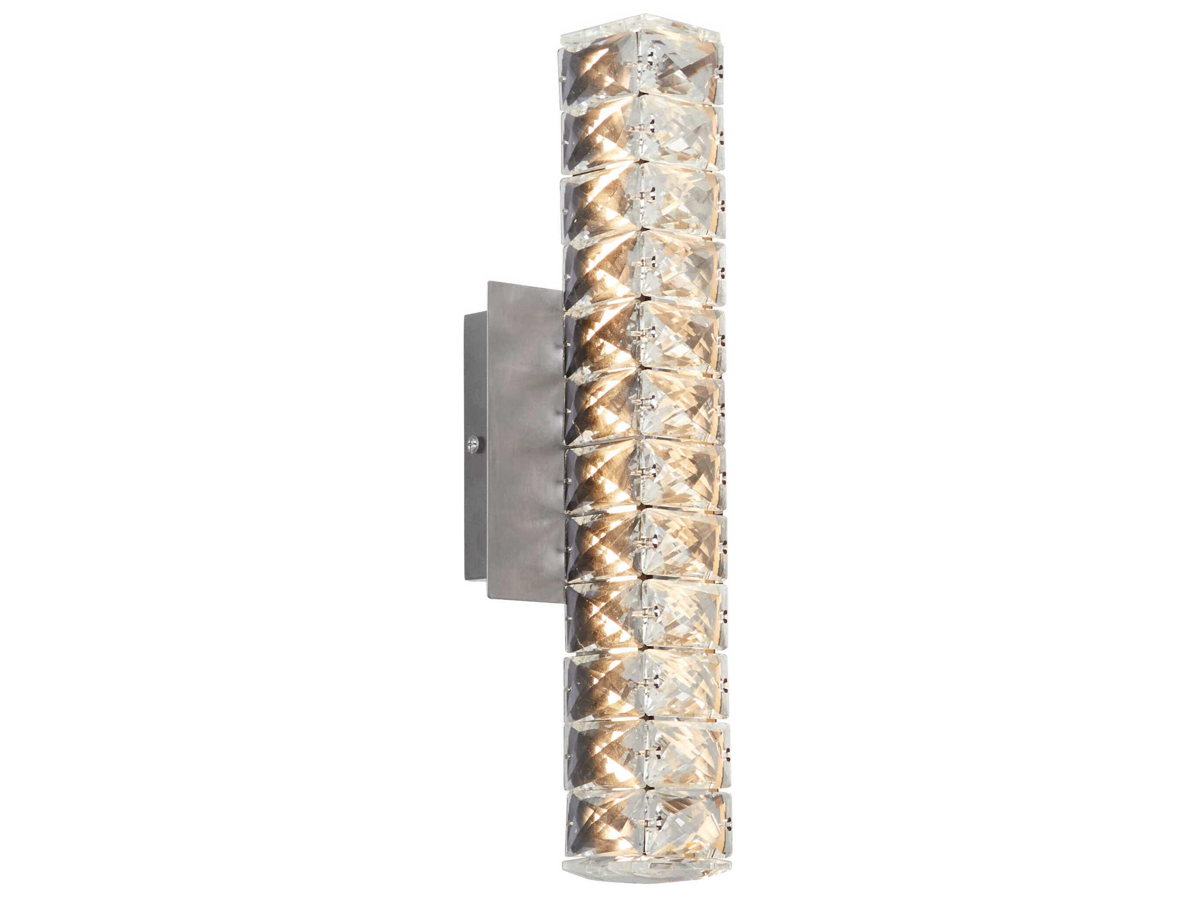 Oxygen by Quorum Elan 1-Light Satin Nickel Wall Sconce