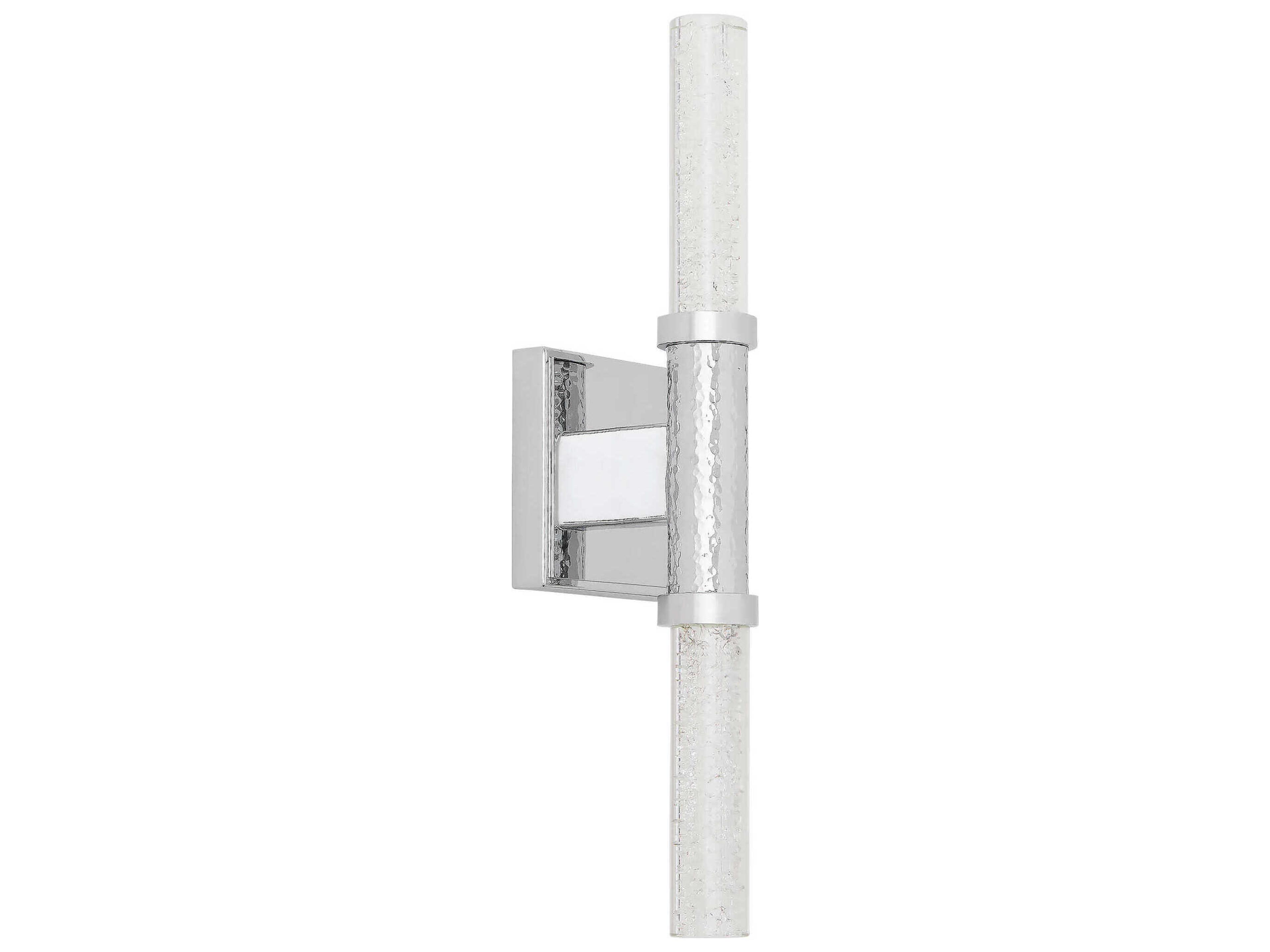 Monet 2-Light Polished Chrome Wall Sconce