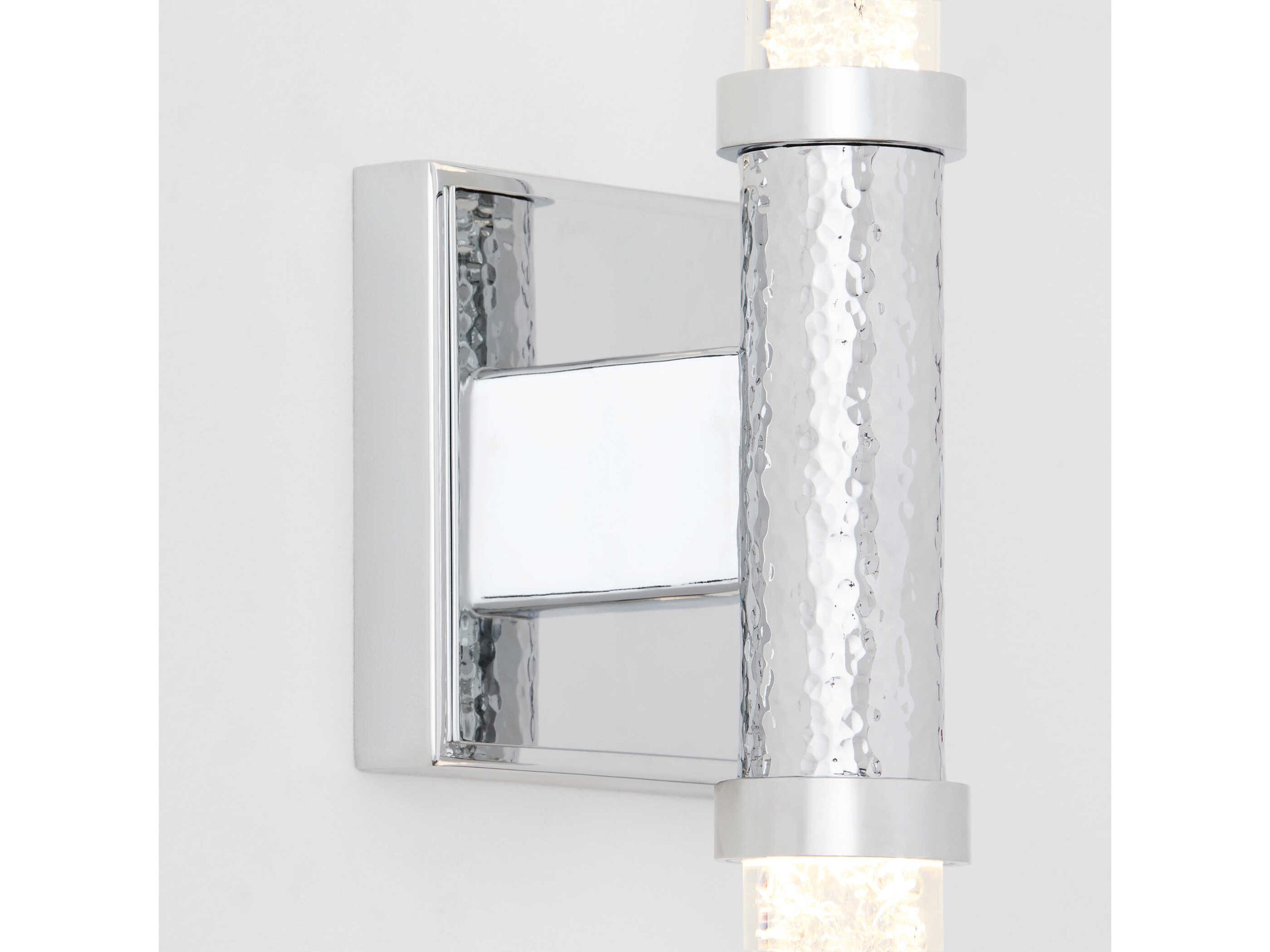 Oxygen by Quorum Monet 2-Light Polished Chrome Wall Sconce