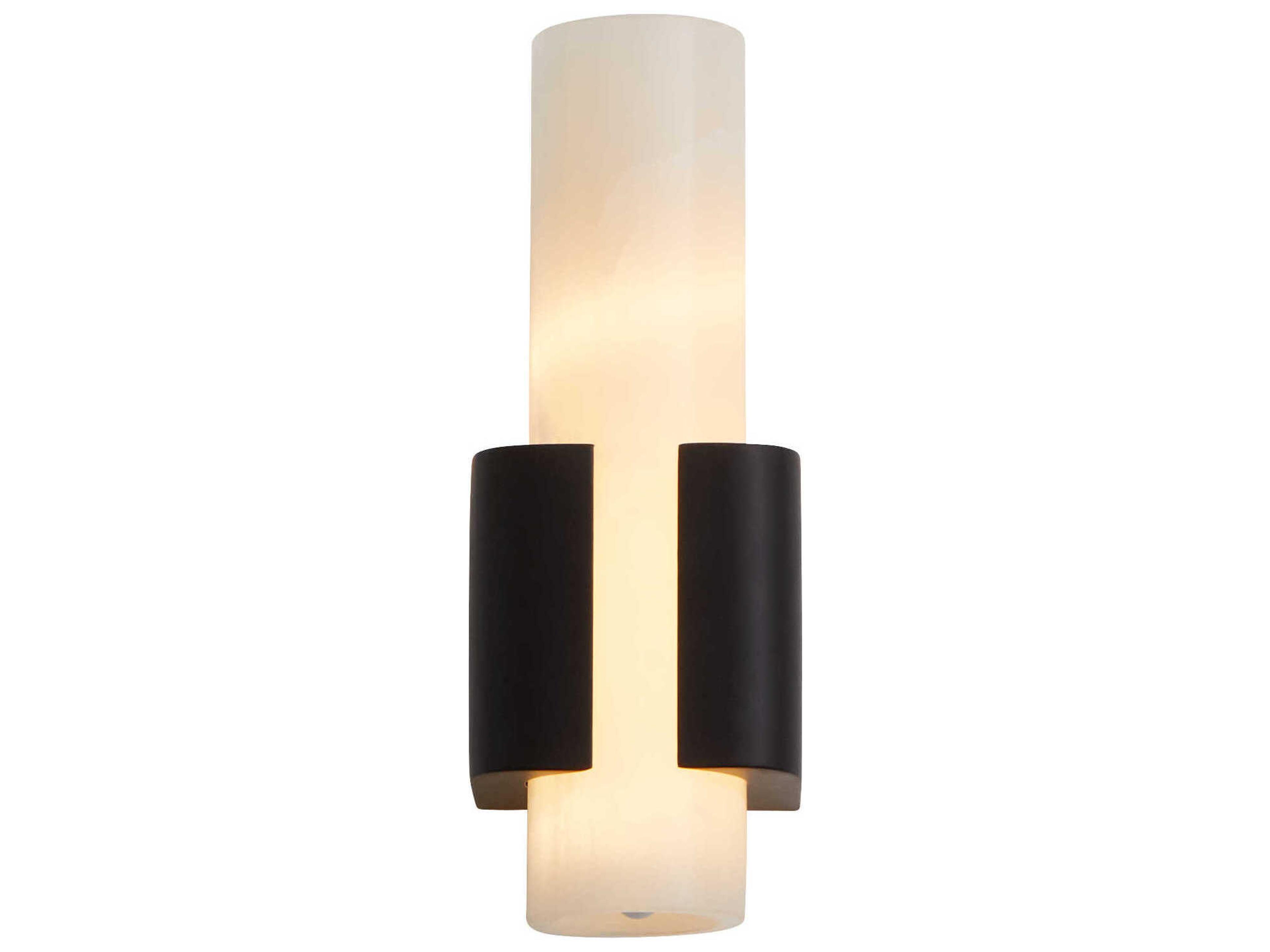 Oxygen by Quorum Virtue 1-Light Black Wall Sconce