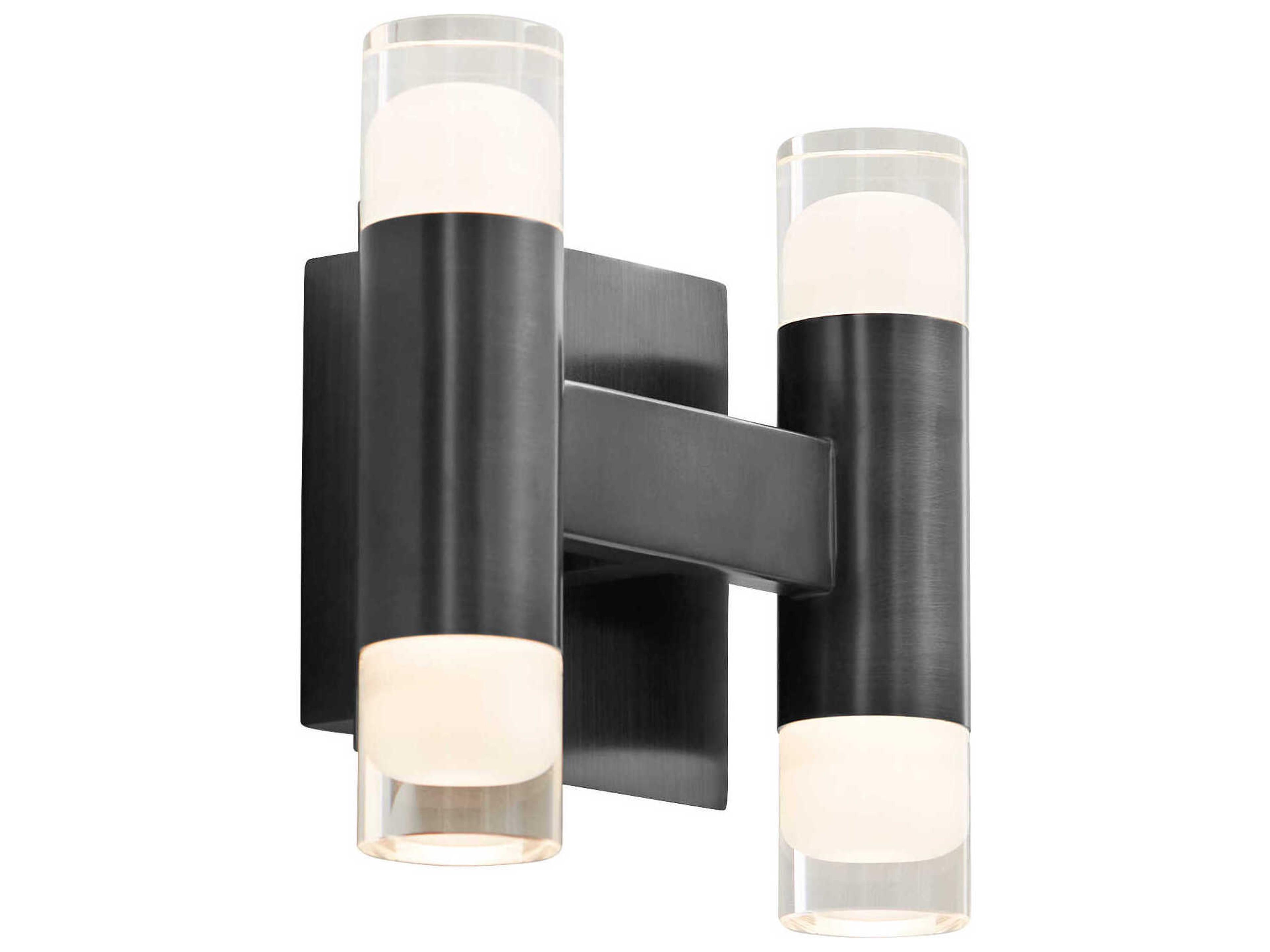 Oxygen by Quorum Alarum 4-Light Black Wall Sconce