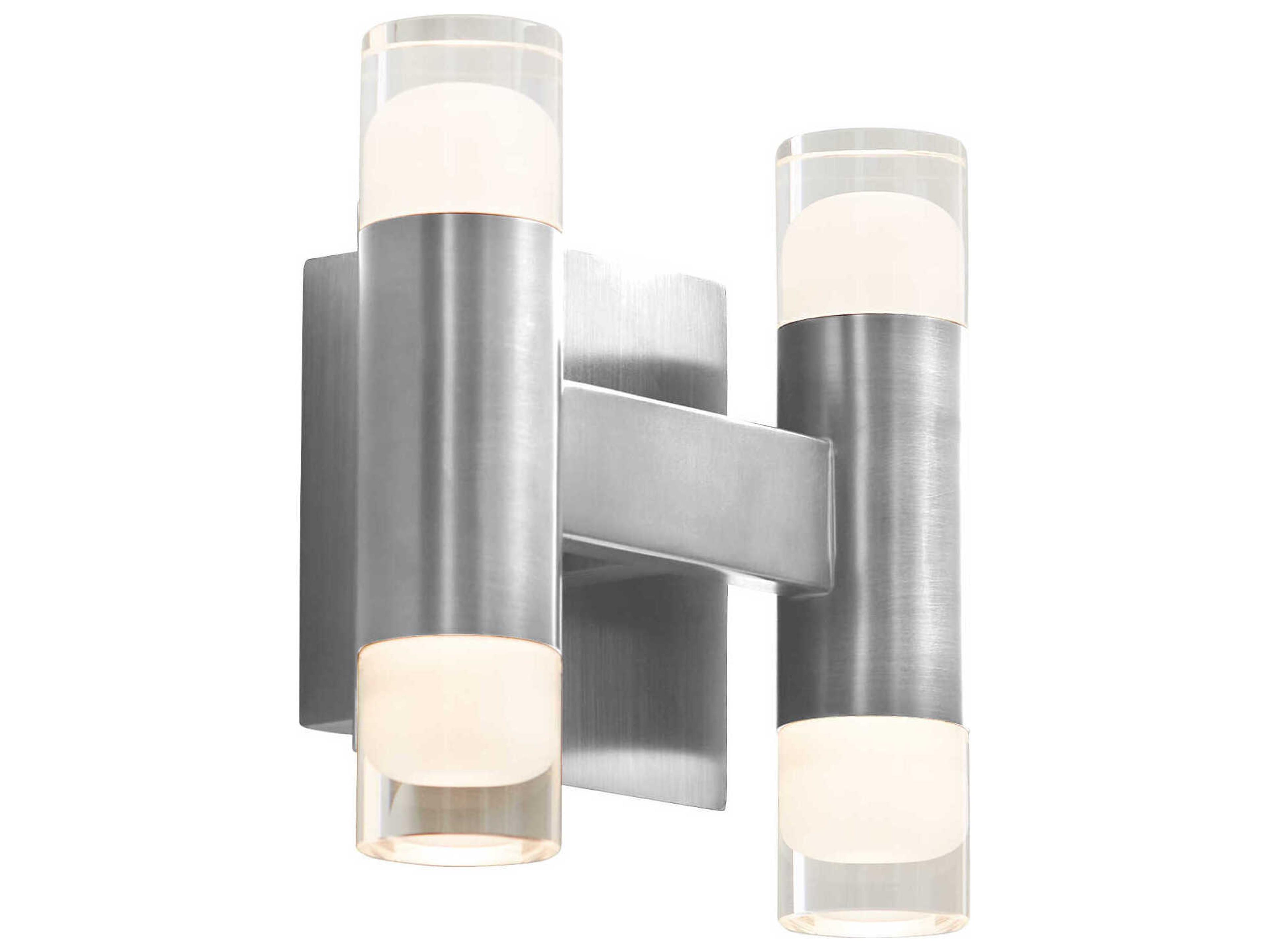 Oxygen by Quorum Alarum 4-Light Satin Nickel Wall Sconce