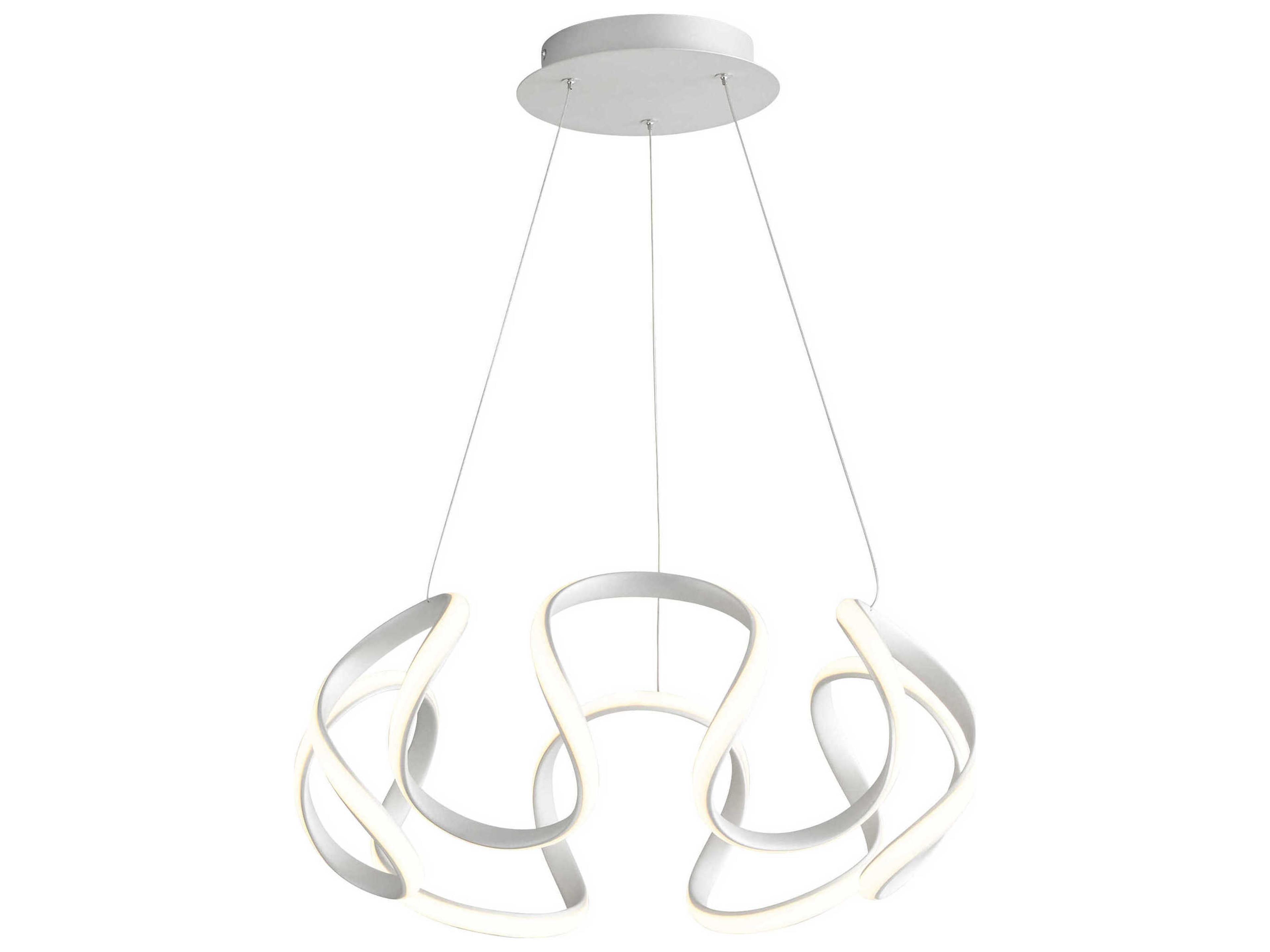 Oxygen by Quorum Cirro 1-Light Silver Graphite Pendant