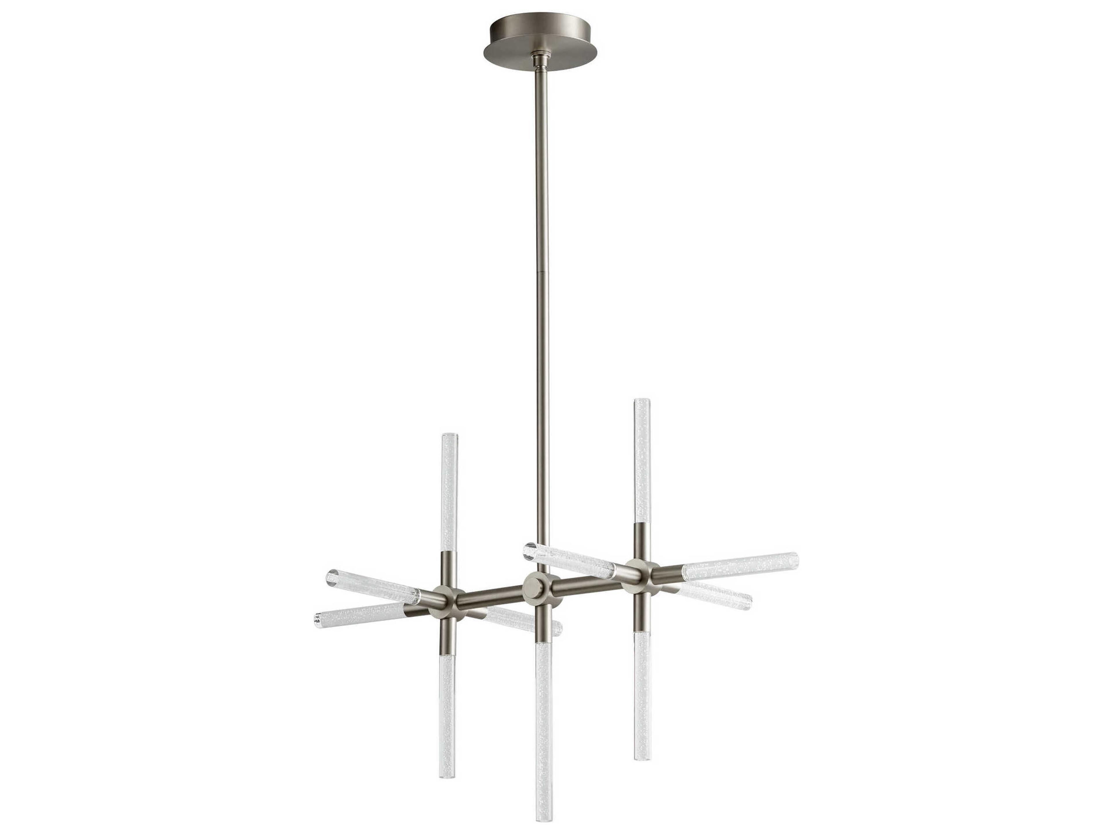 Tali 11-Light Satin Nickel Linear Chandelier