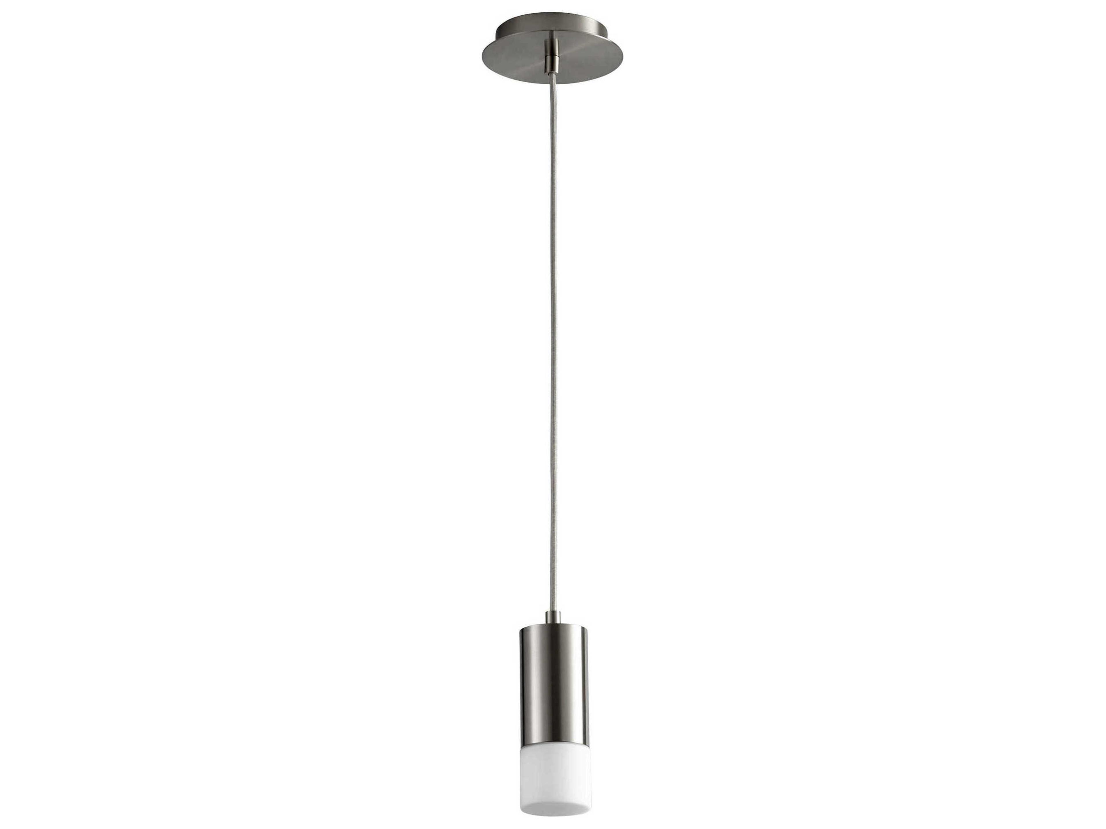 Magneta 1-Light Satin Nickel Mini Pendant