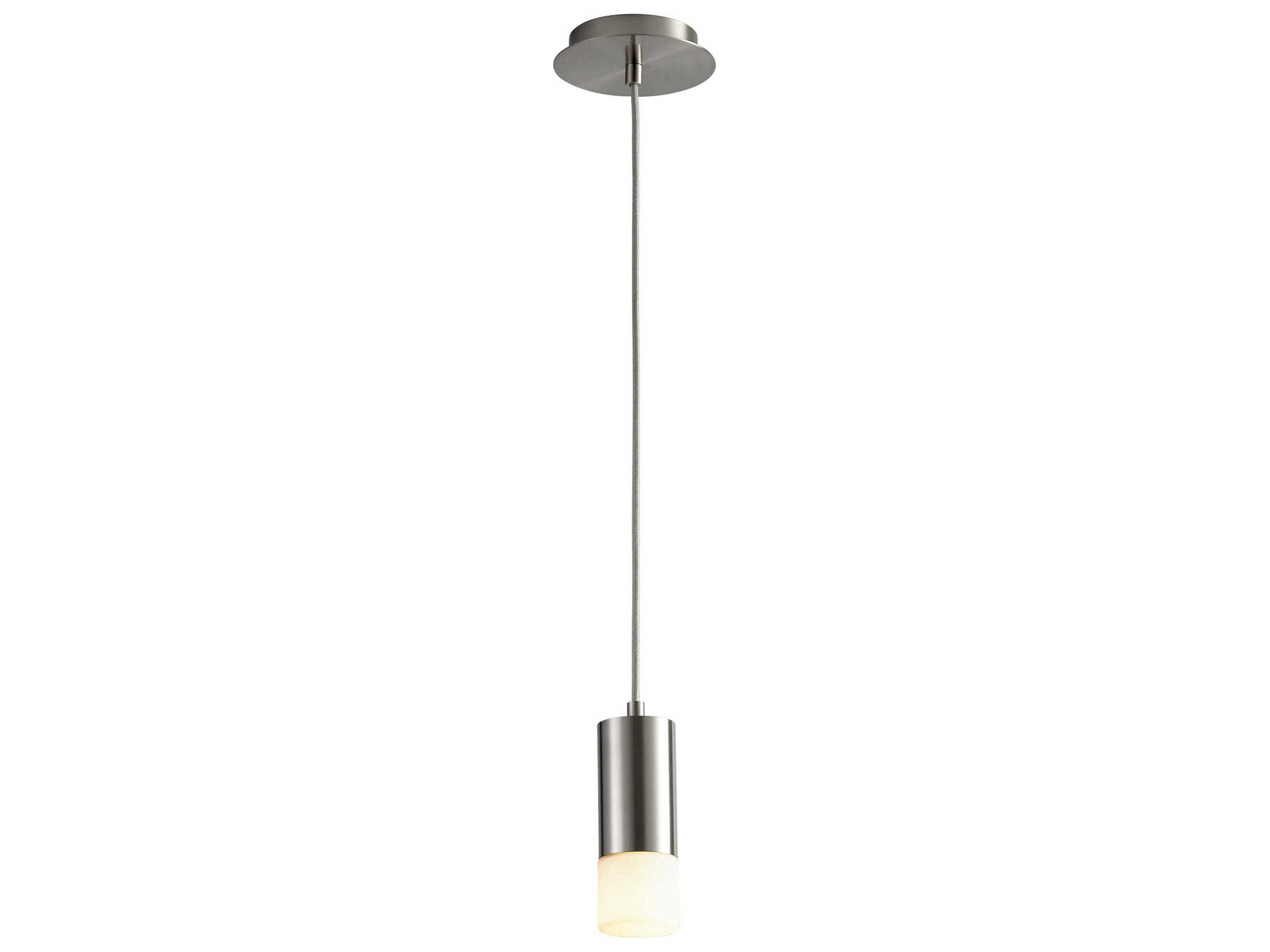 Oxygen by Quorum Magneta 1-Light Satin Nickel Mini Pendant
