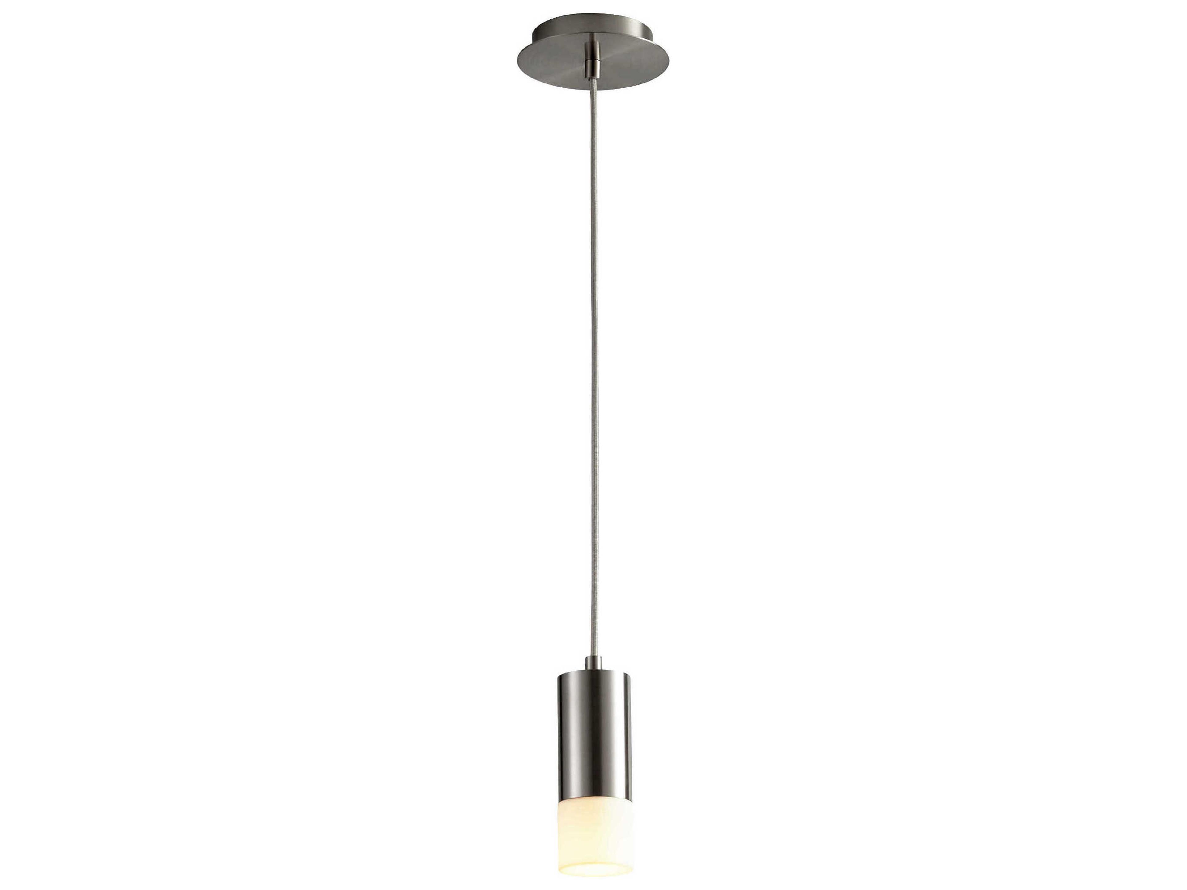 Oxygen by Quorum Magneta 1-Light Satin Nickel Mini Pendant