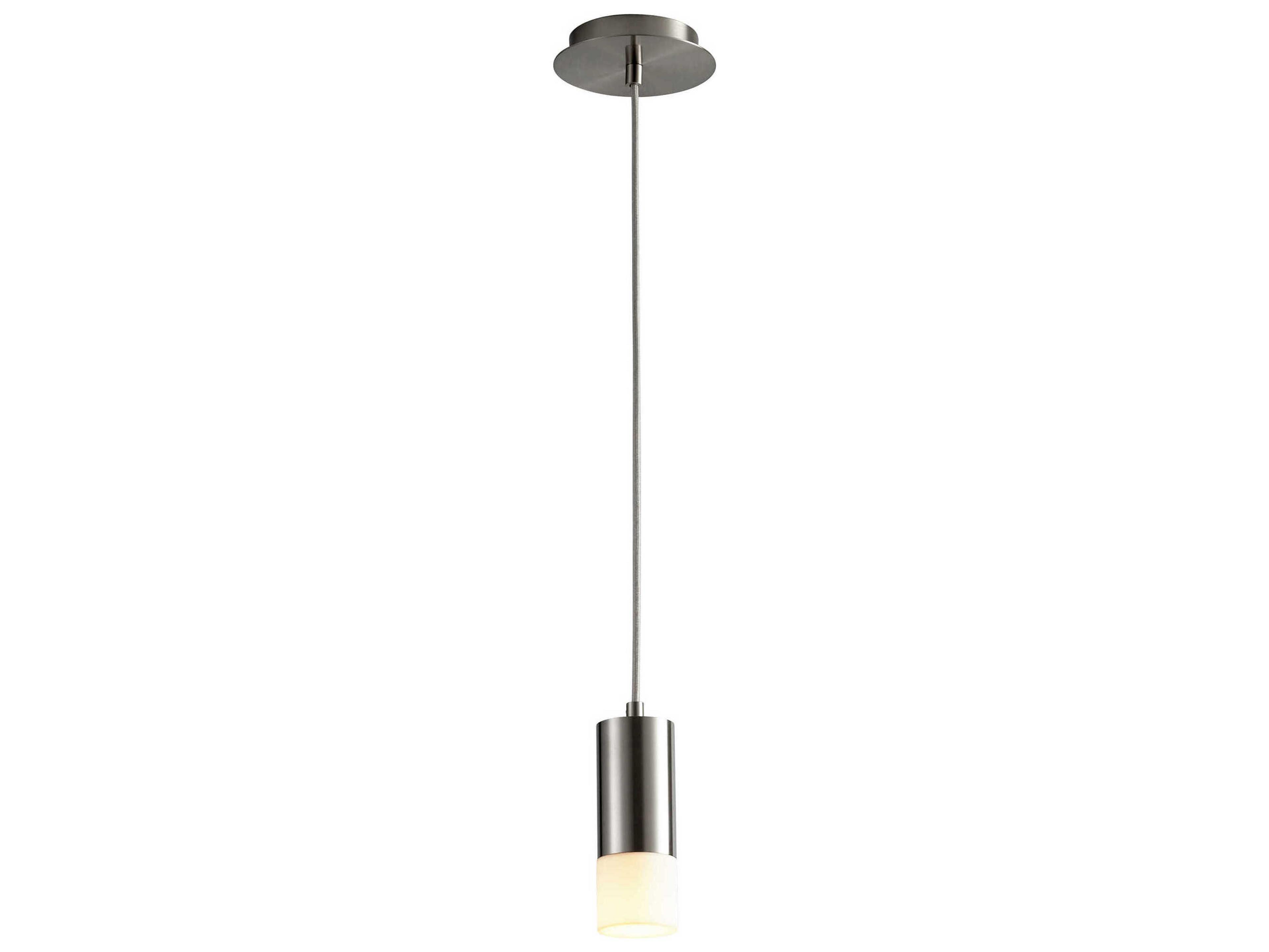 Oxygen by Quorum Magneta 1-Light Satin Nickel Mini Pendant