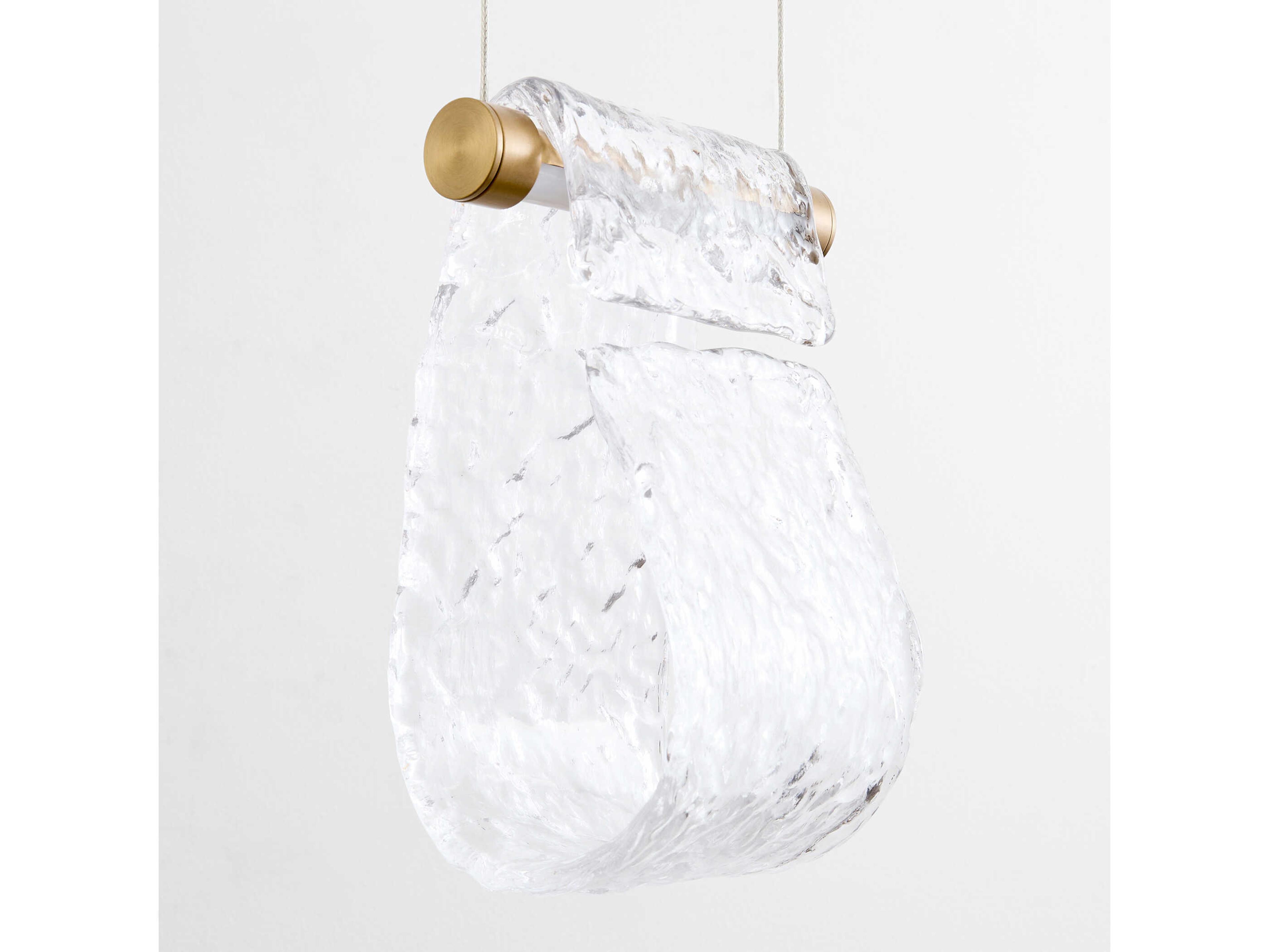 Oxygen by Quorum Veer 5-Light Aged Brass Pendant