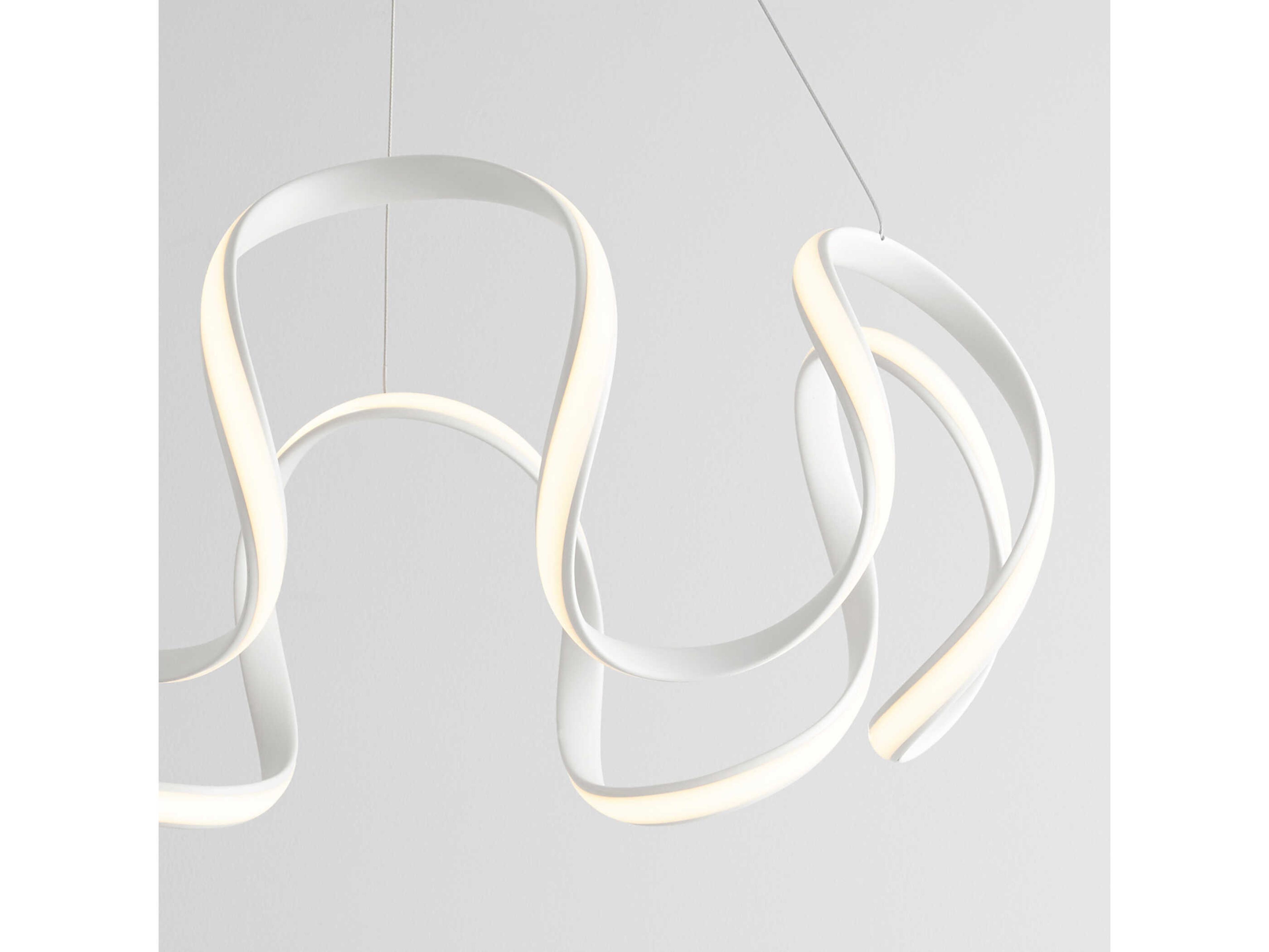 Oxygen by Quorum Cirro 1-Light White Pendant