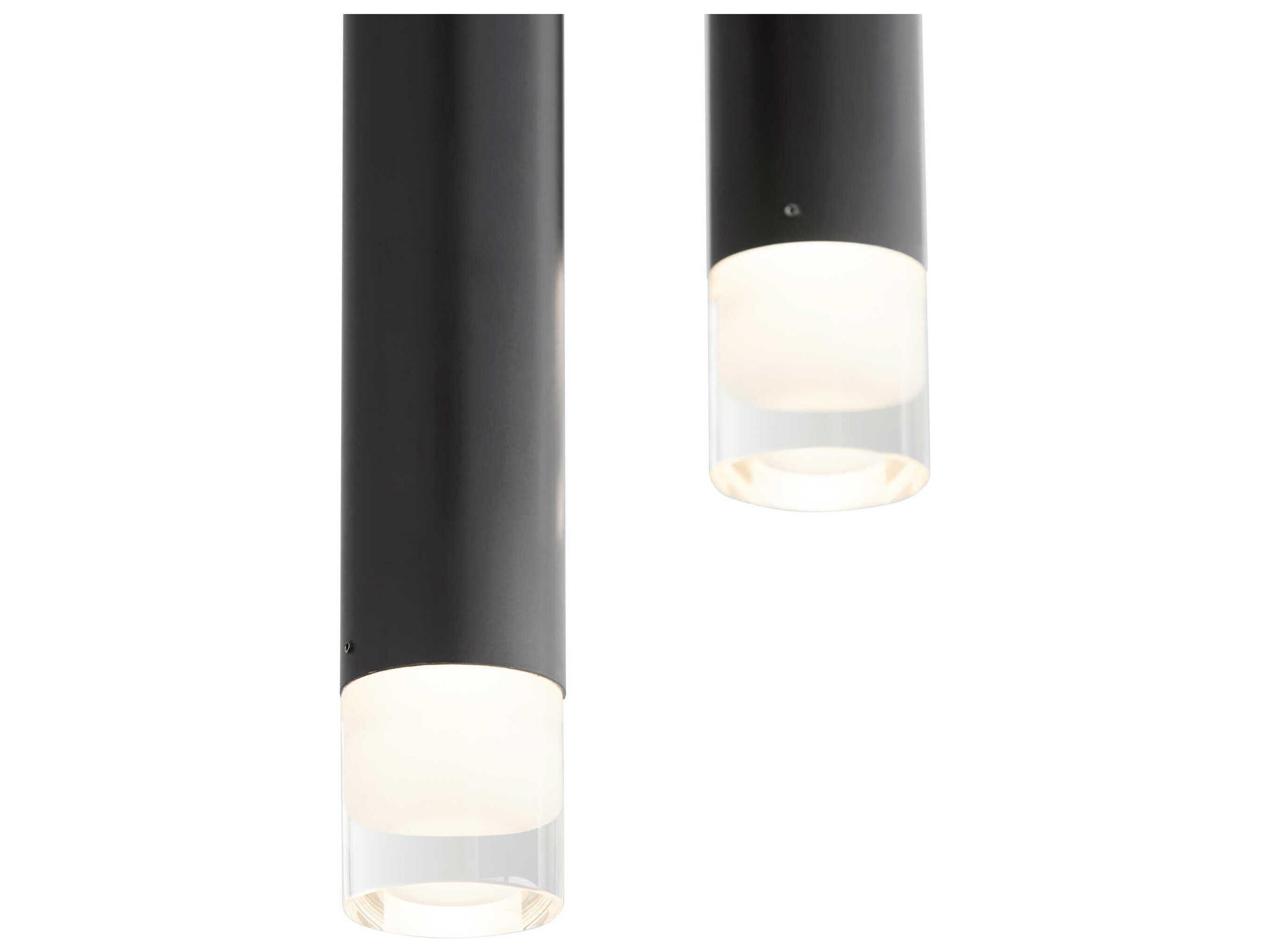 Oxygen by Quorum Alarum 5-Light Black Linear Mini Pendant