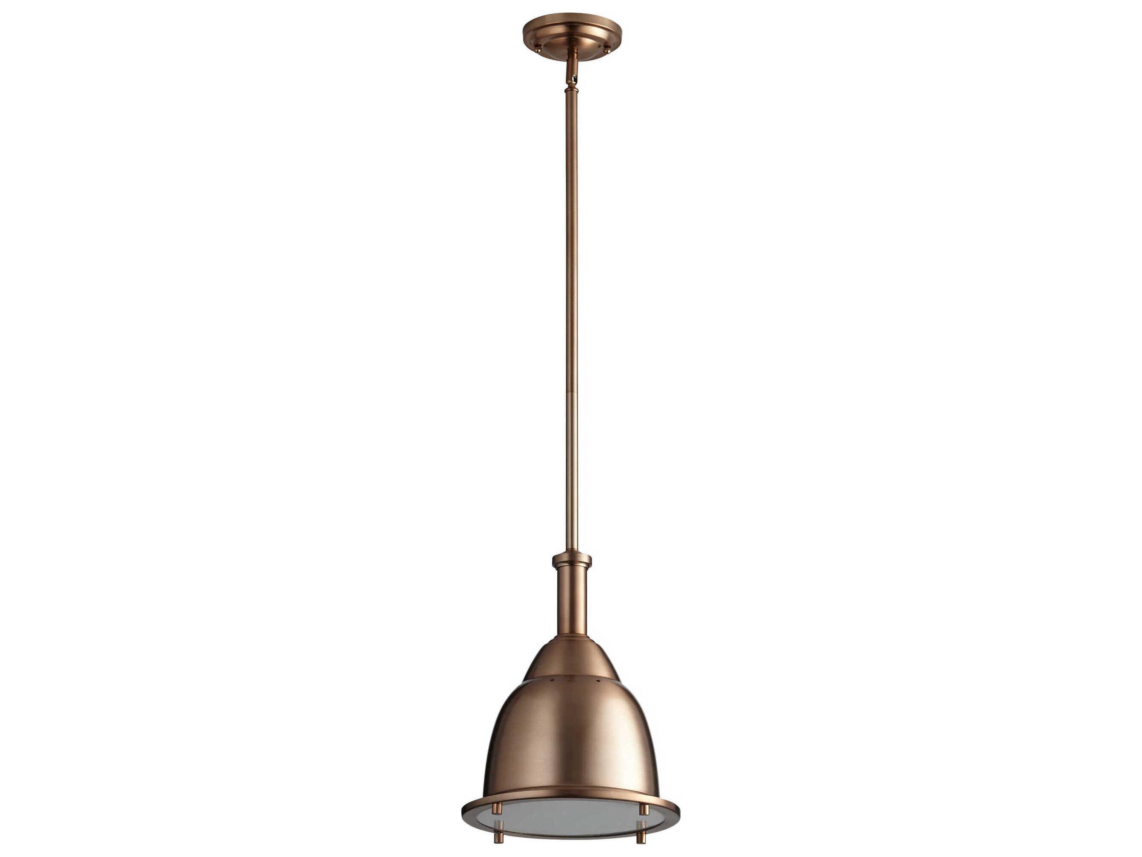 Ruvo 1-Light Satin Copper Mini Pendant
