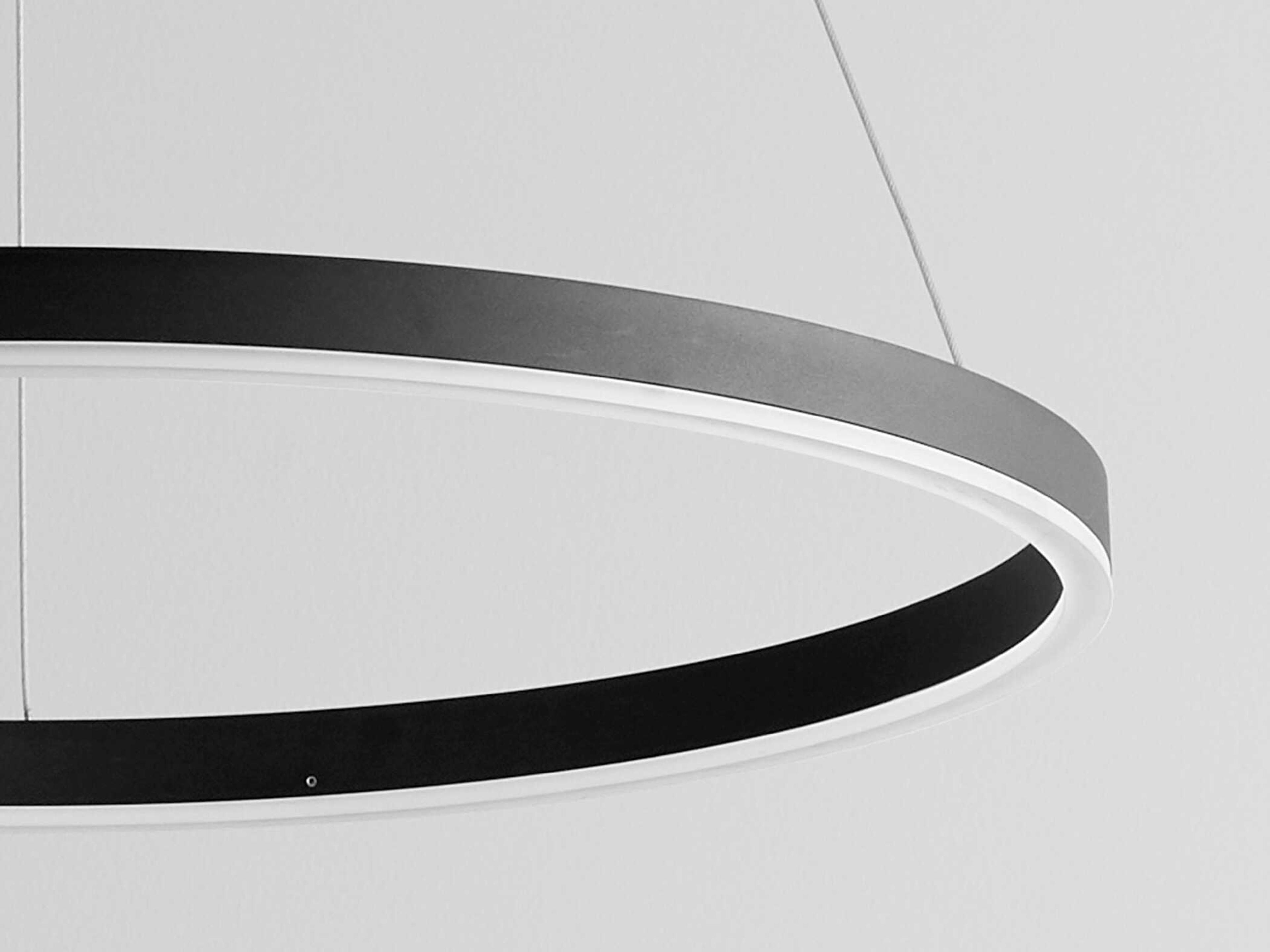 Oxygen by Quorum Circulo 1-Light Black Pendant