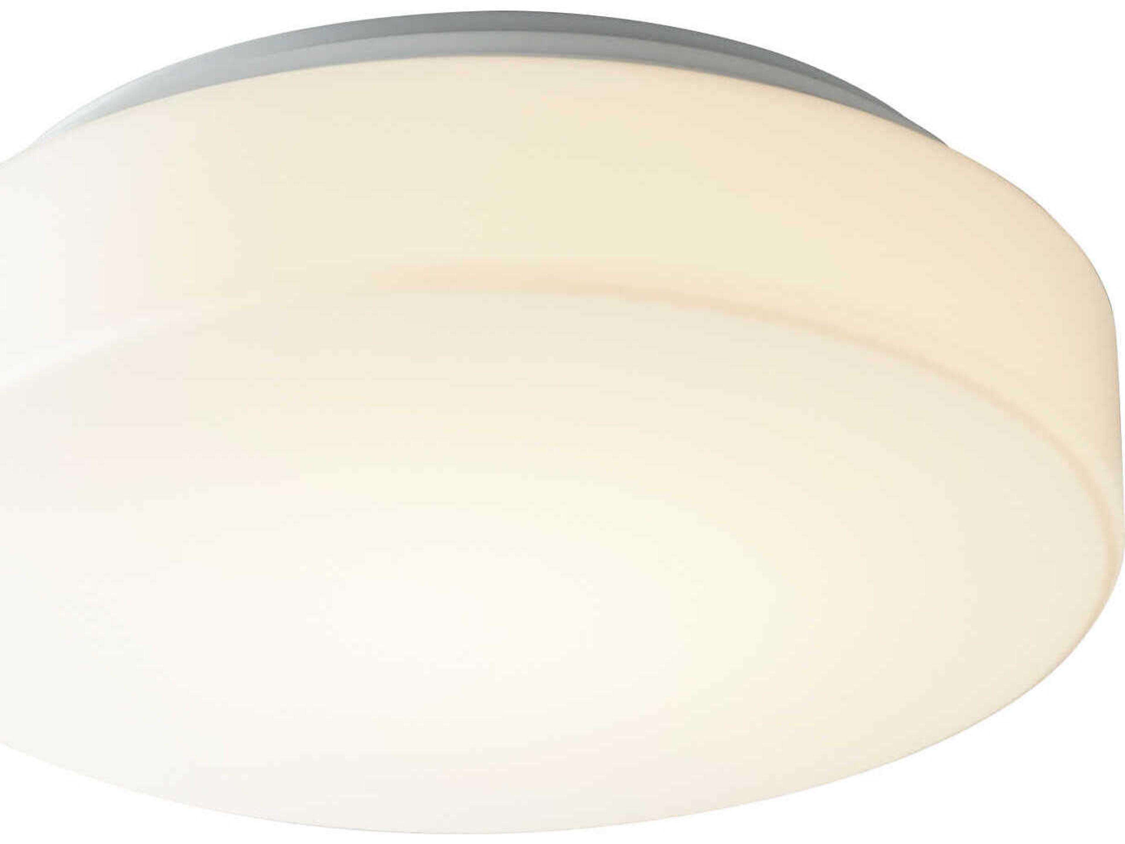 Oxygen by Quorum Rhythm 1-Light White Flush Mount