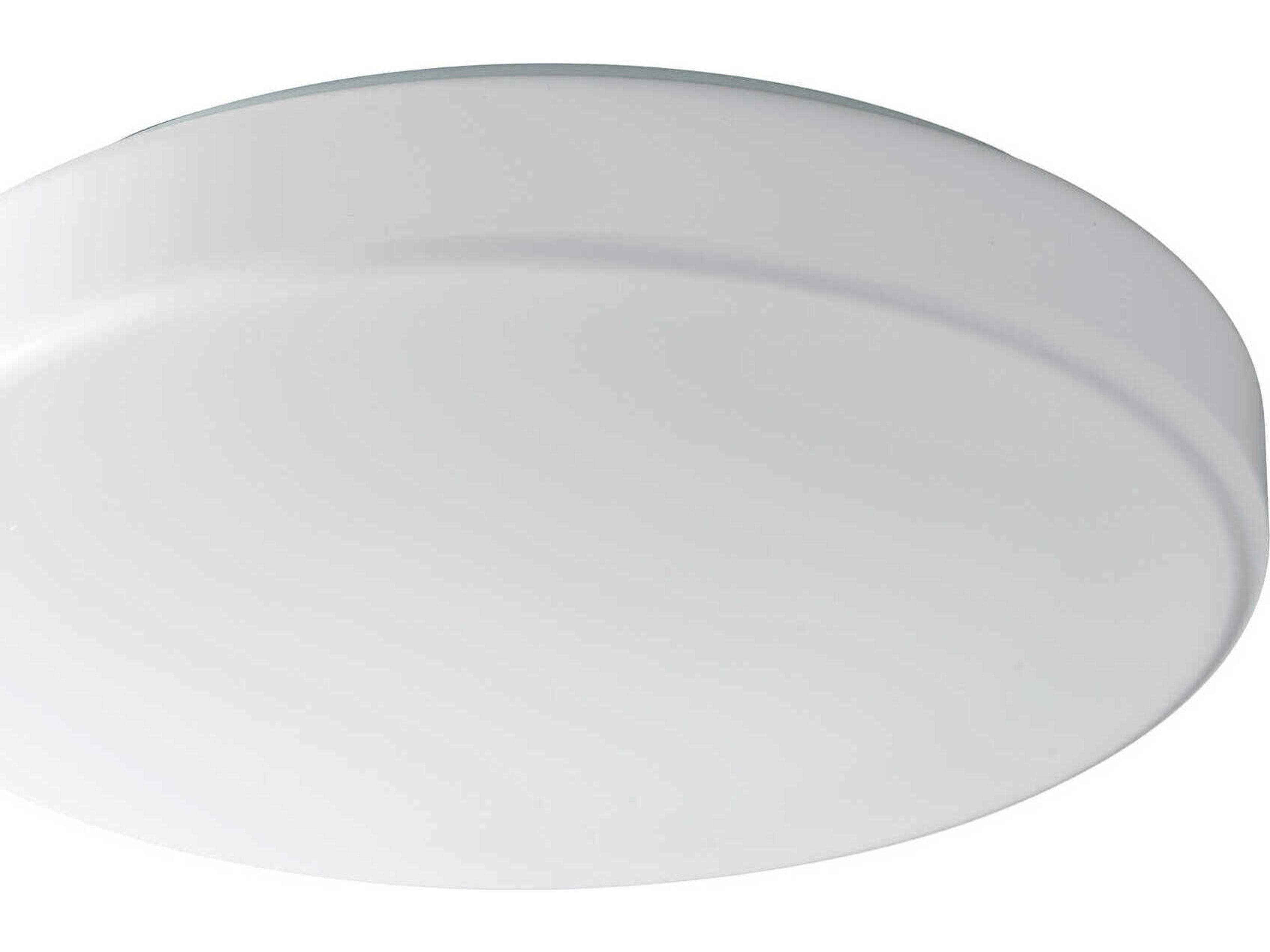 Oxygen by Quorum Rhythm 2-Light White Flush Mount