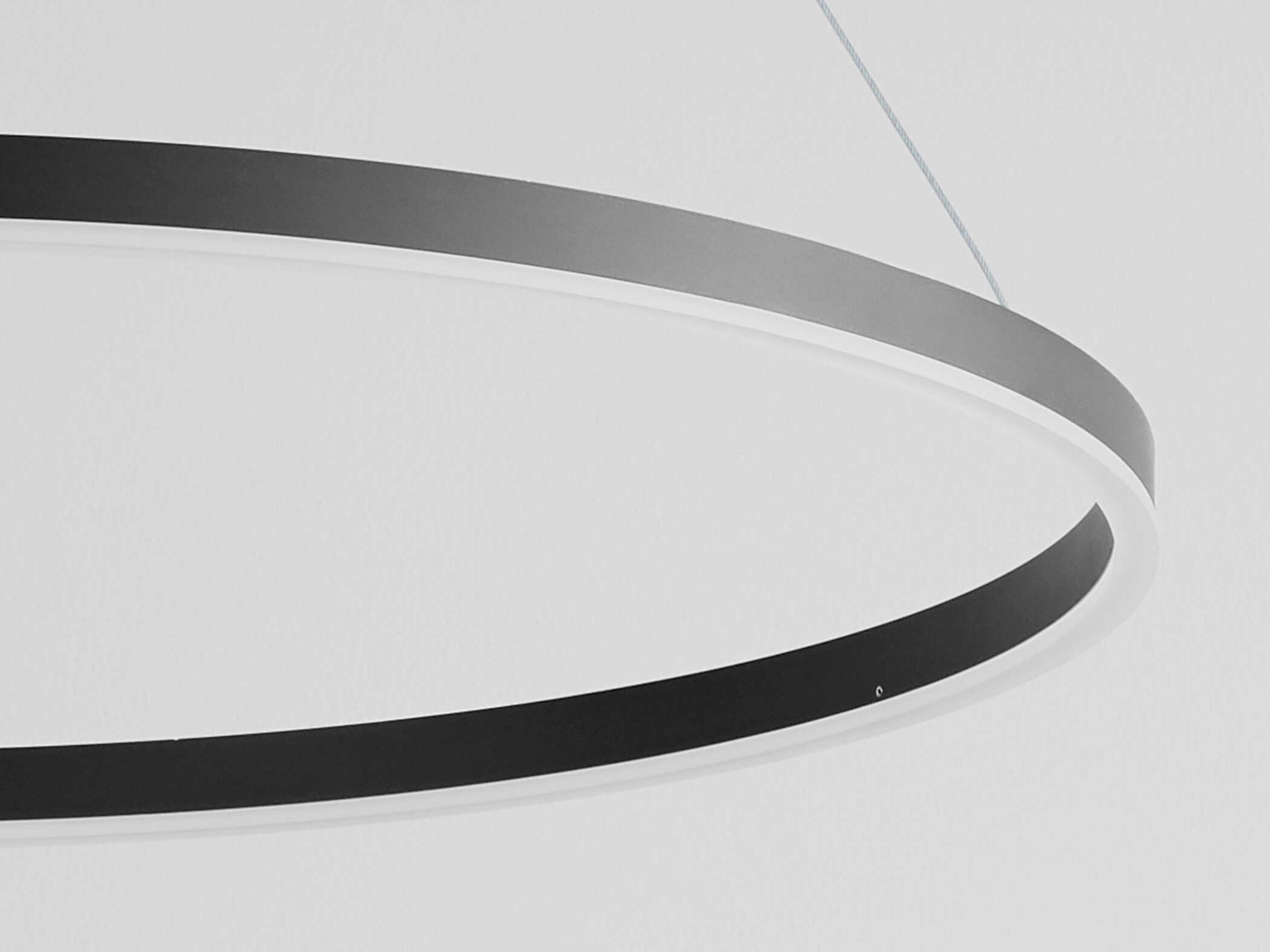 Oxygen by Quorum Circulo 1-Light Black Pendant