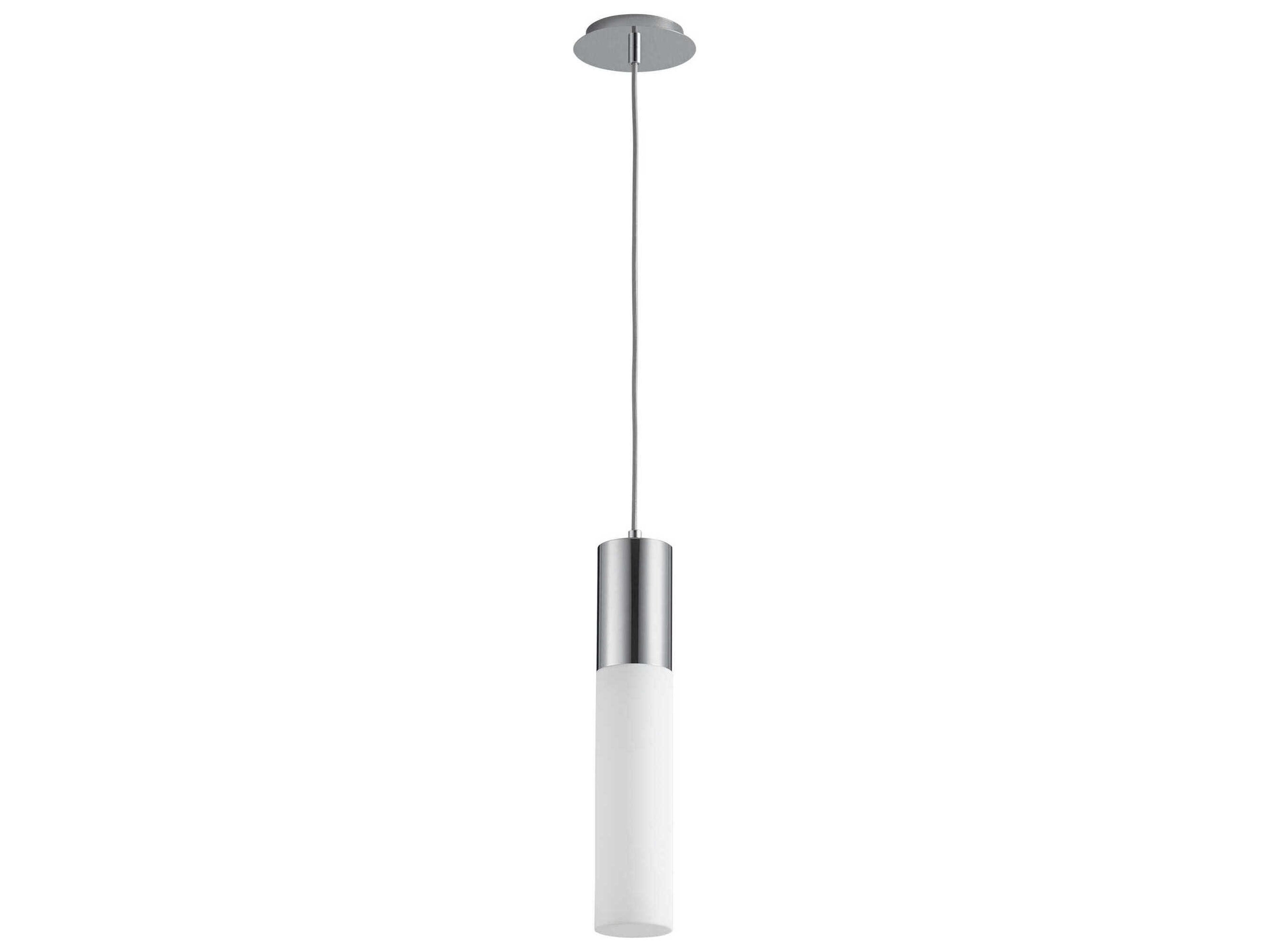 Magnum 1-Light Polished Chrome Cylinder Mini Pendant