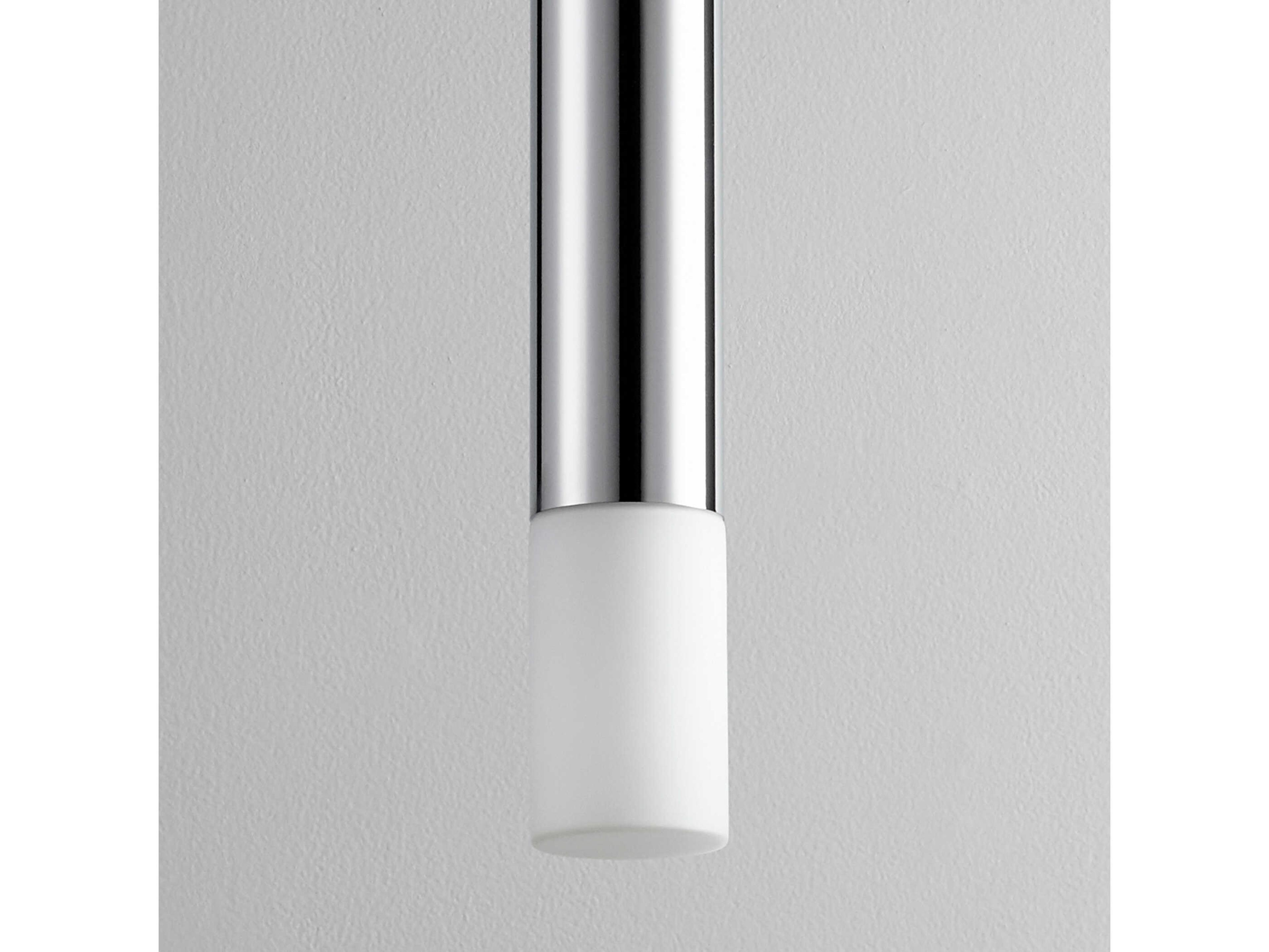 Oxygen by Quorum Opus 1-Light Polished Chrome Cylinder Mini Pendant