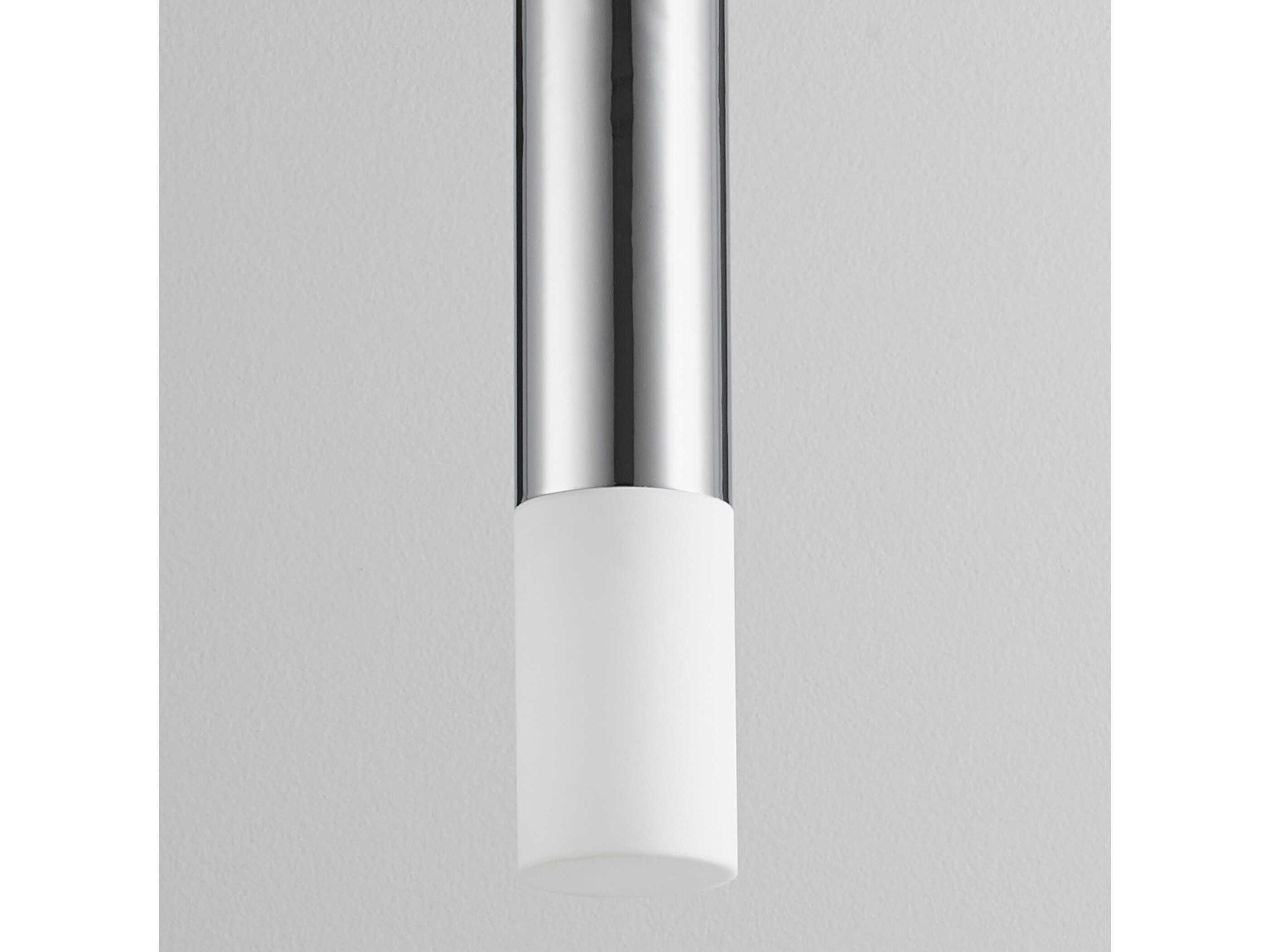 Oxygen by Quorum Opus 1-Light Polished Chrome Cylinder Mini Pendant
