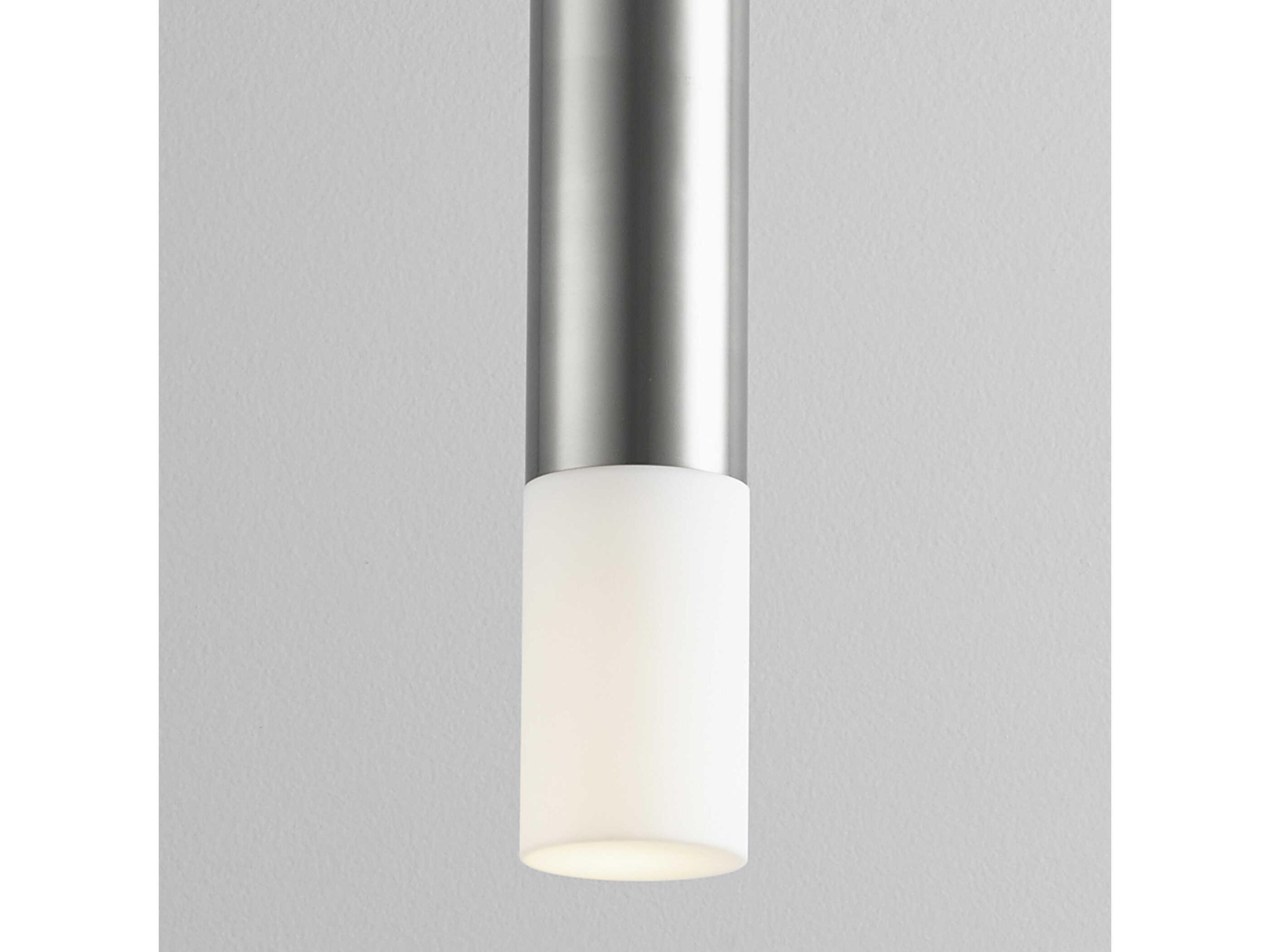 Oxygen by Quorum Opus 1-Light Satin Nickel Cylinder Mini Pendant