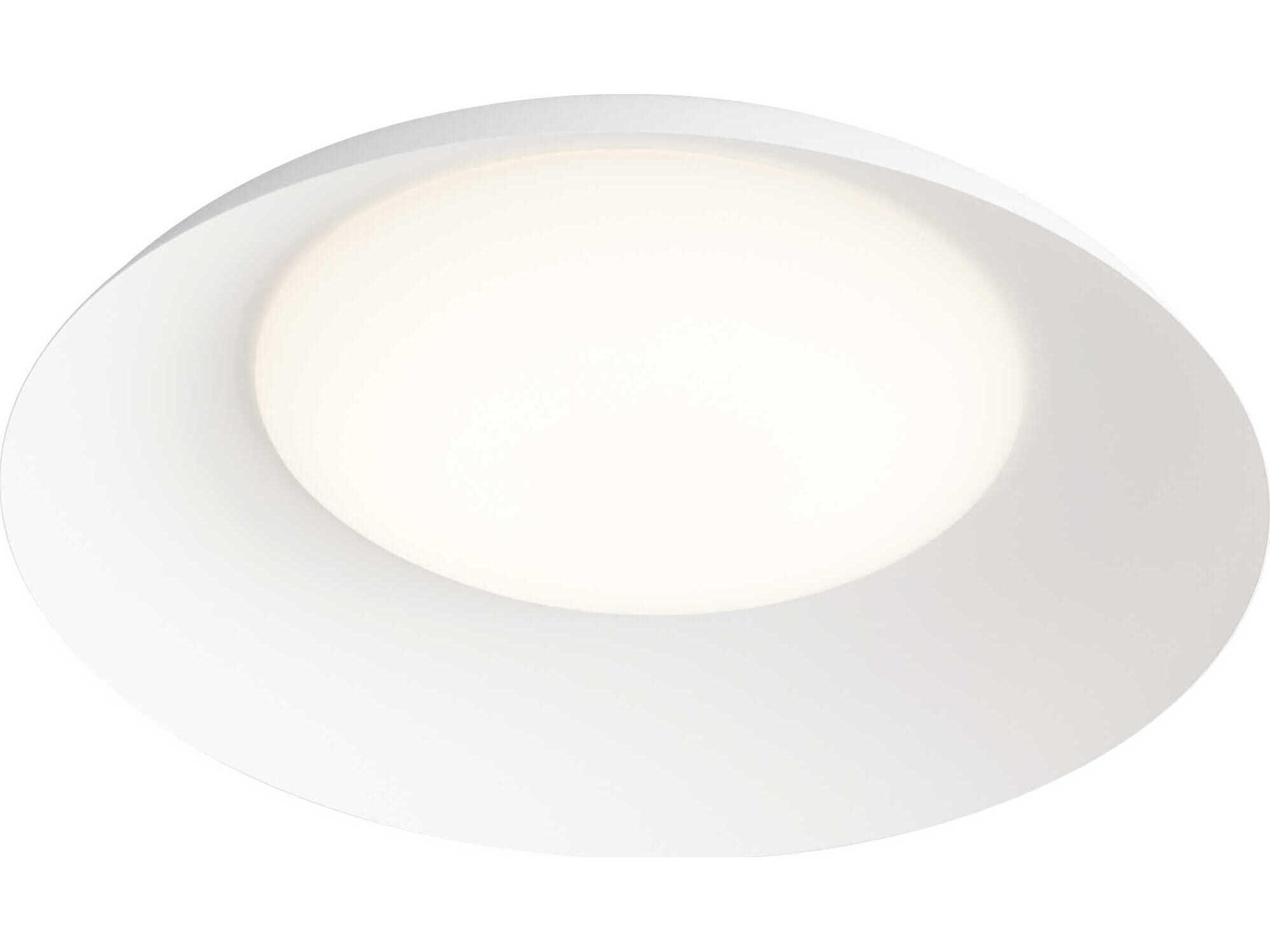 Oxygen by Quorum Bongo 1-Light White Round Flush Mount