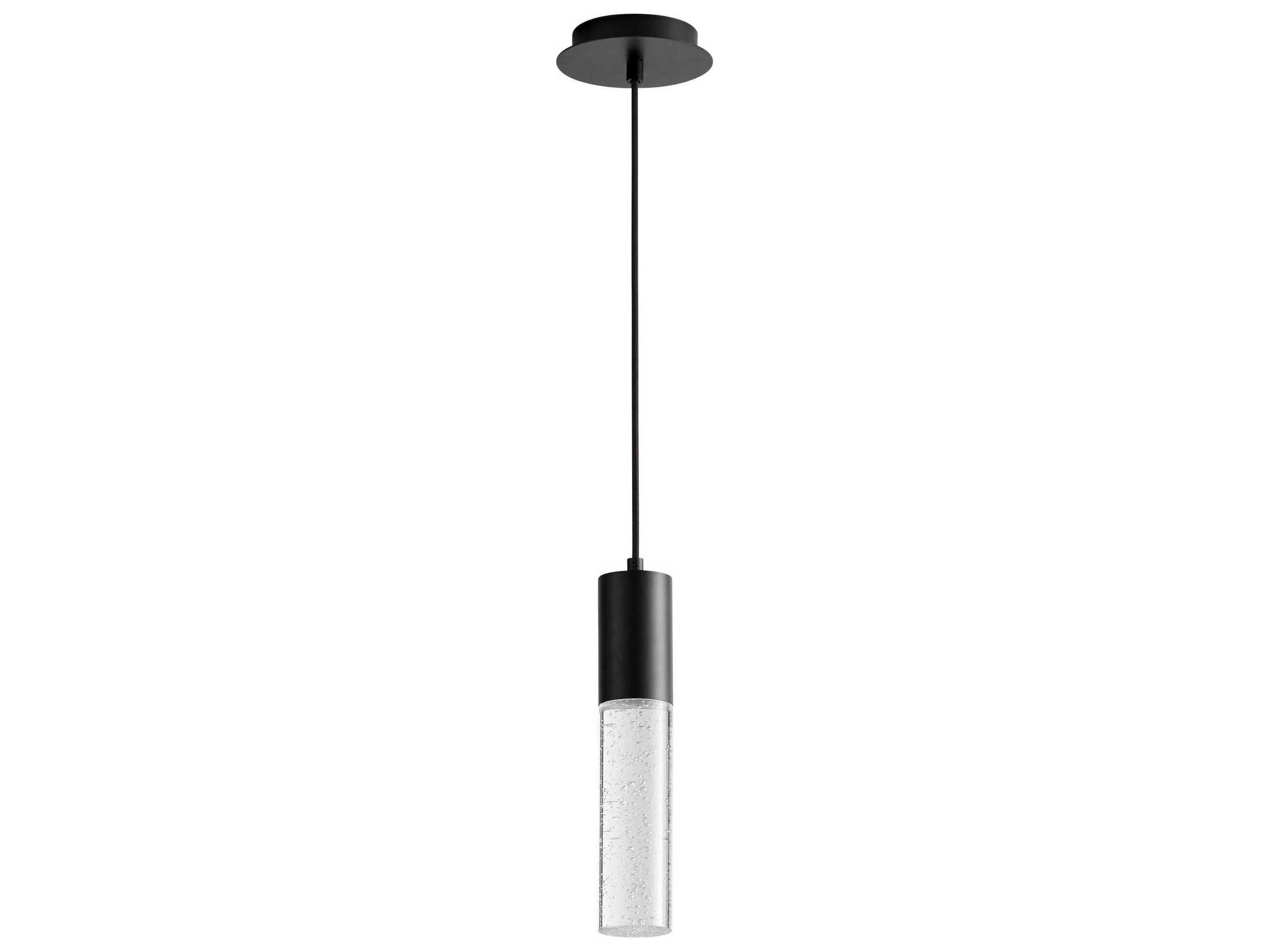 Spirit 1-Light Black Cylinder Linear Mini Pendant